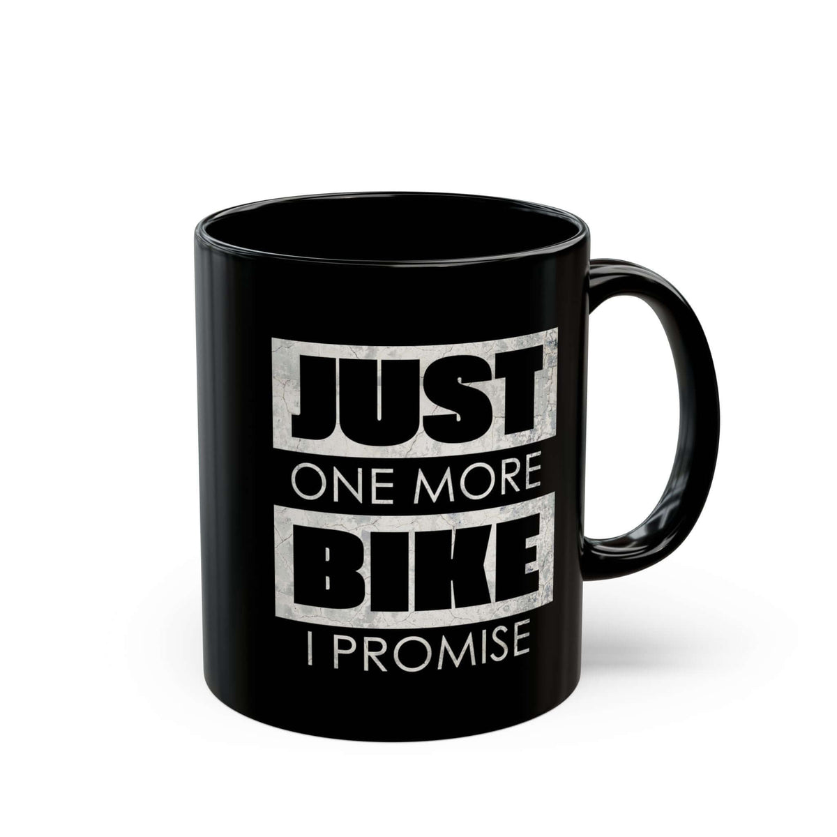 Just One More Bike I Promise Coffee Mug mug detail - funny gift for mechanics