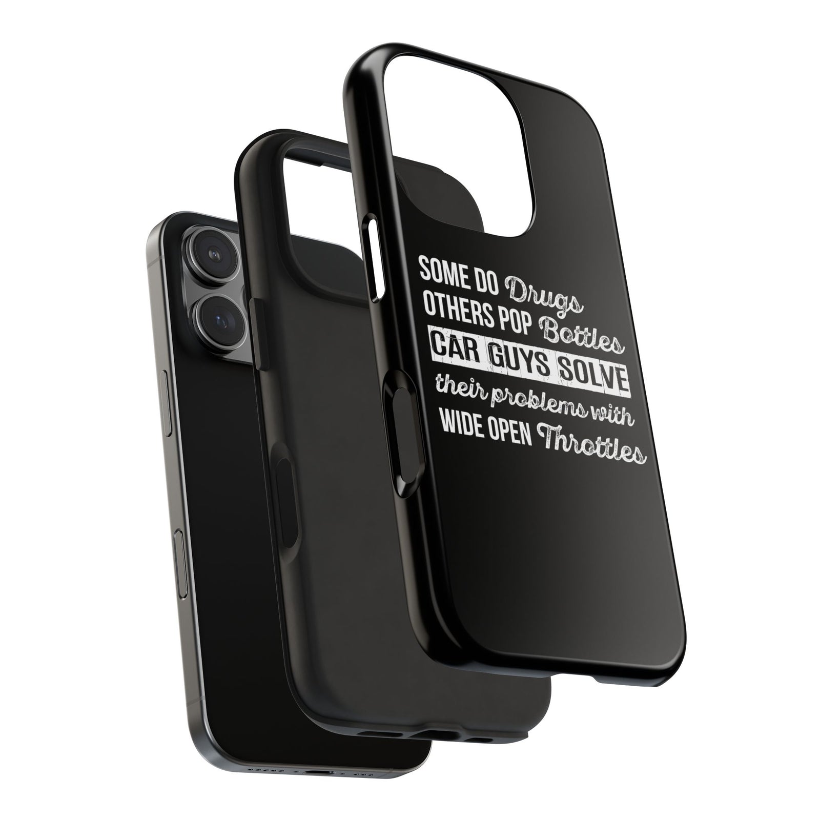 Car Guys Problems Funny Tough Car Phone Case | Car Enthusiast Gift