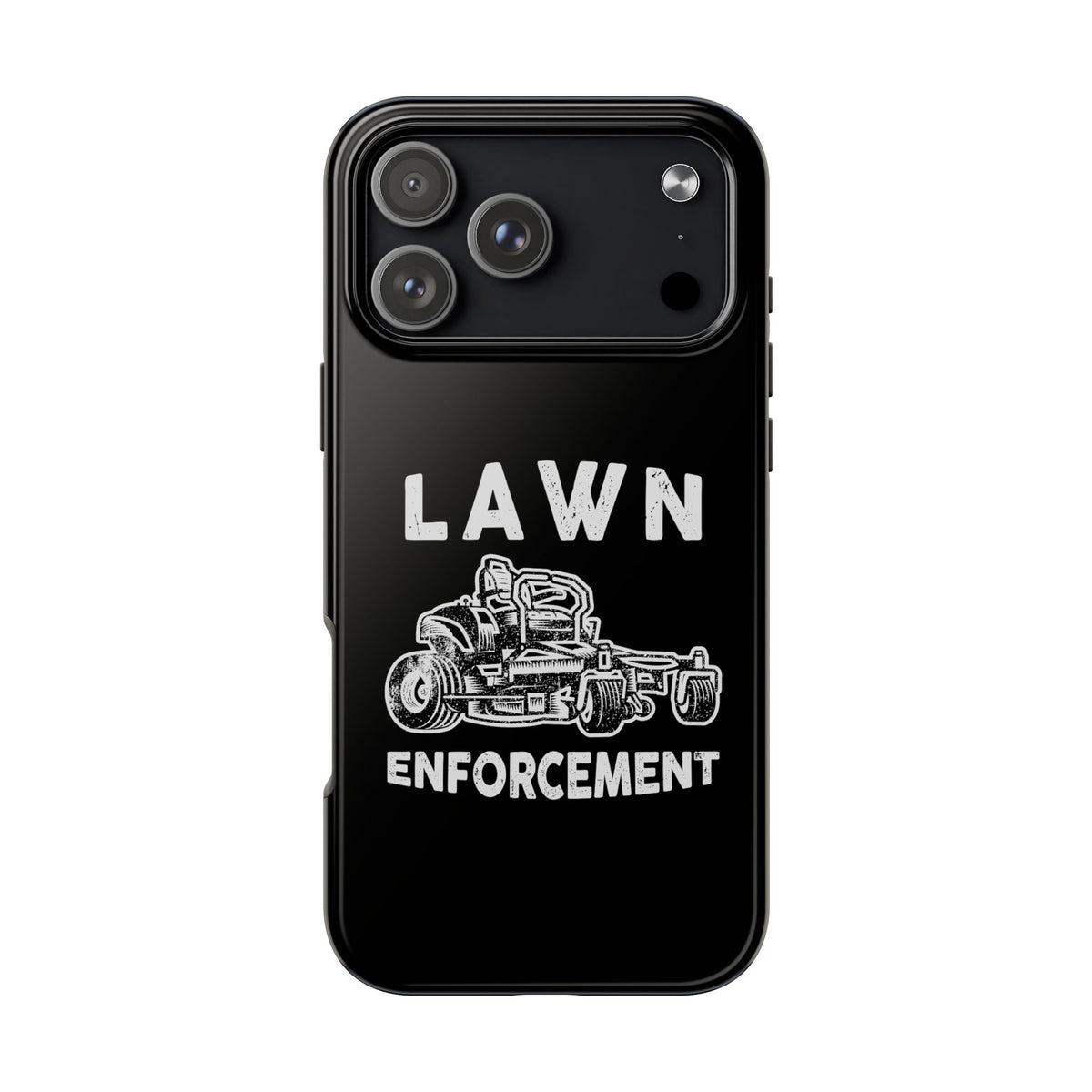 Lawn Enforcement phone case | funny lawn care gift