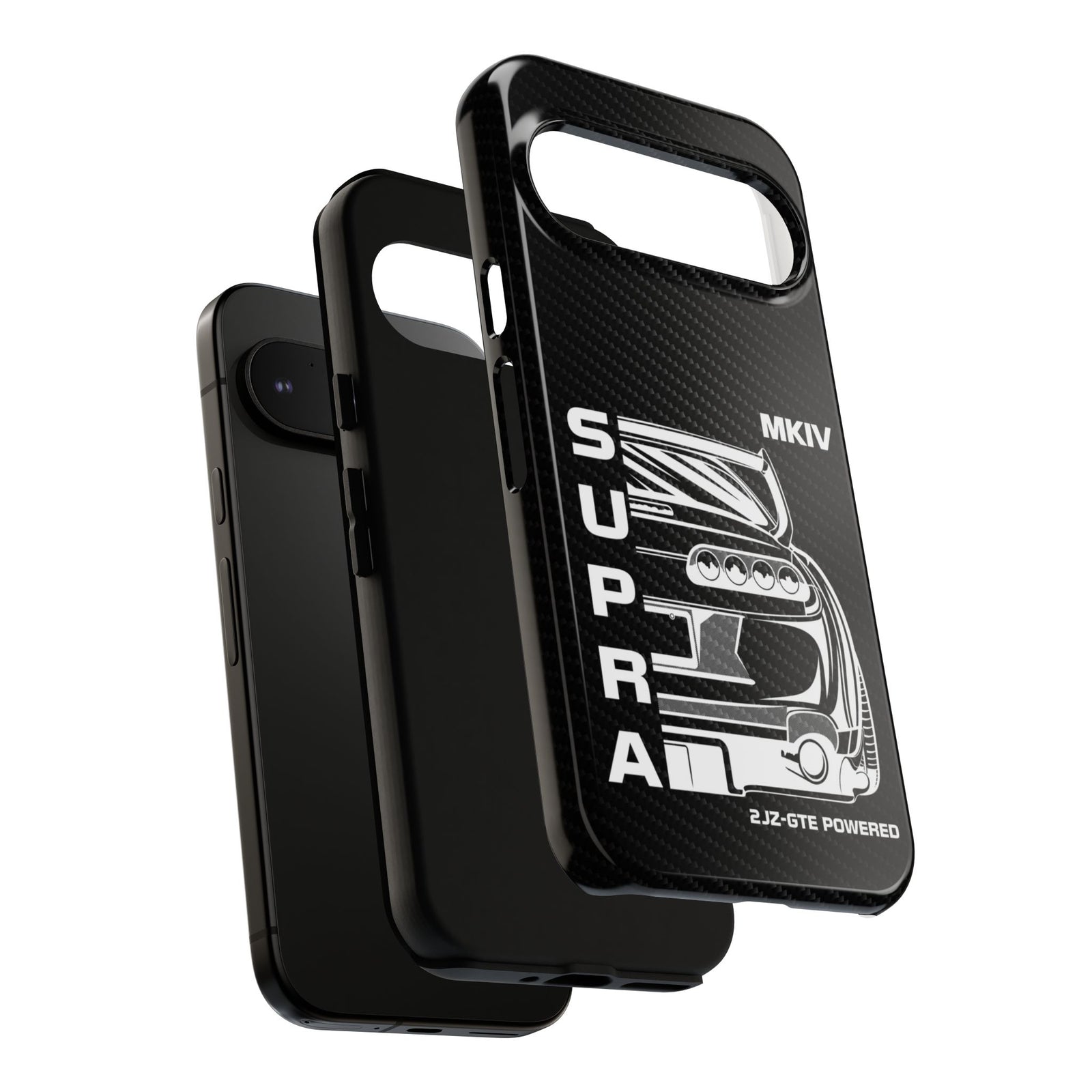 JDM Back View Tough Phone Case - Google Pixel 9 Pro, glossy, dual-layer protection