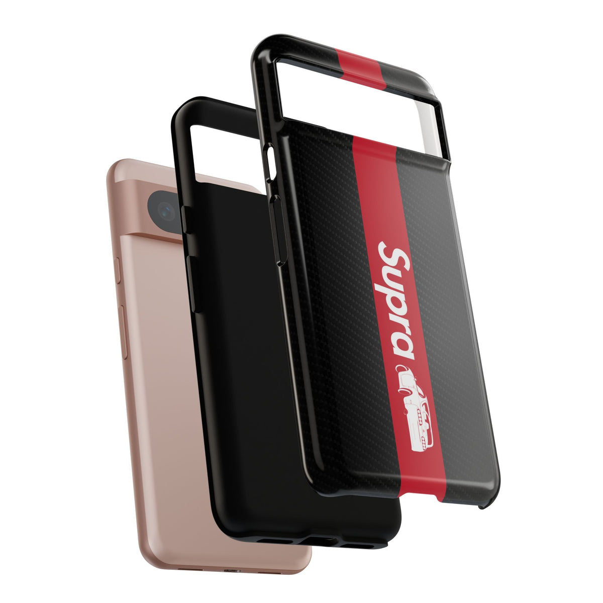 JDM Style Design Tough Phone Case - Samsung Galaxy S23, glossy, side view