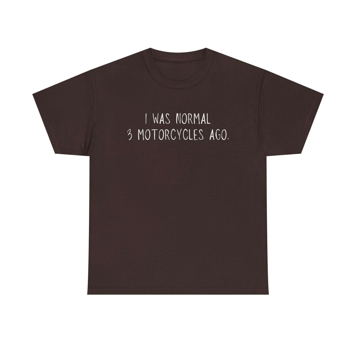 Motorcycle shirt - normal 3 motorcycles ago - funny gift for riders