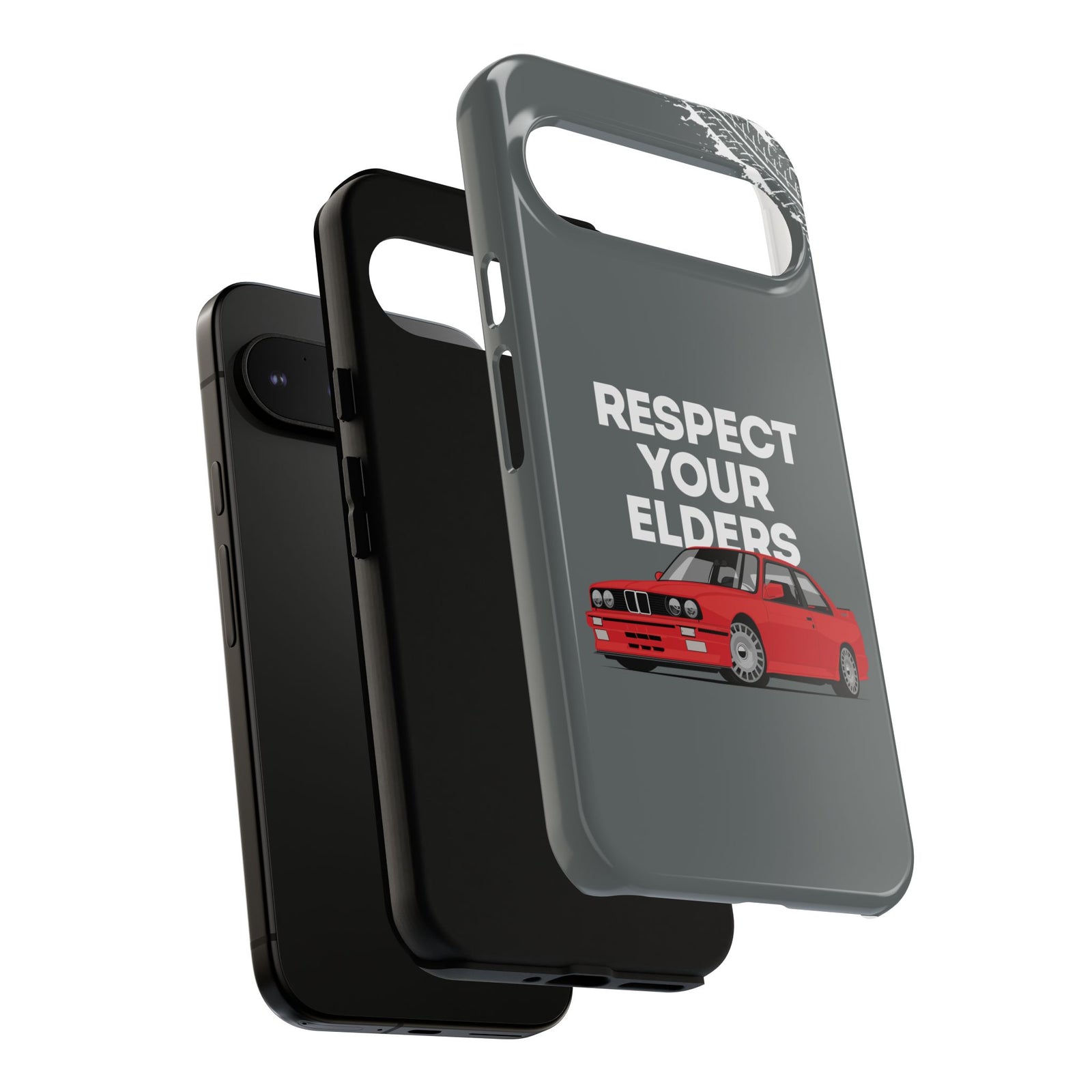 E30 M3 Respect Your Elders Tough Phone Case | Classic Car Guy Gift