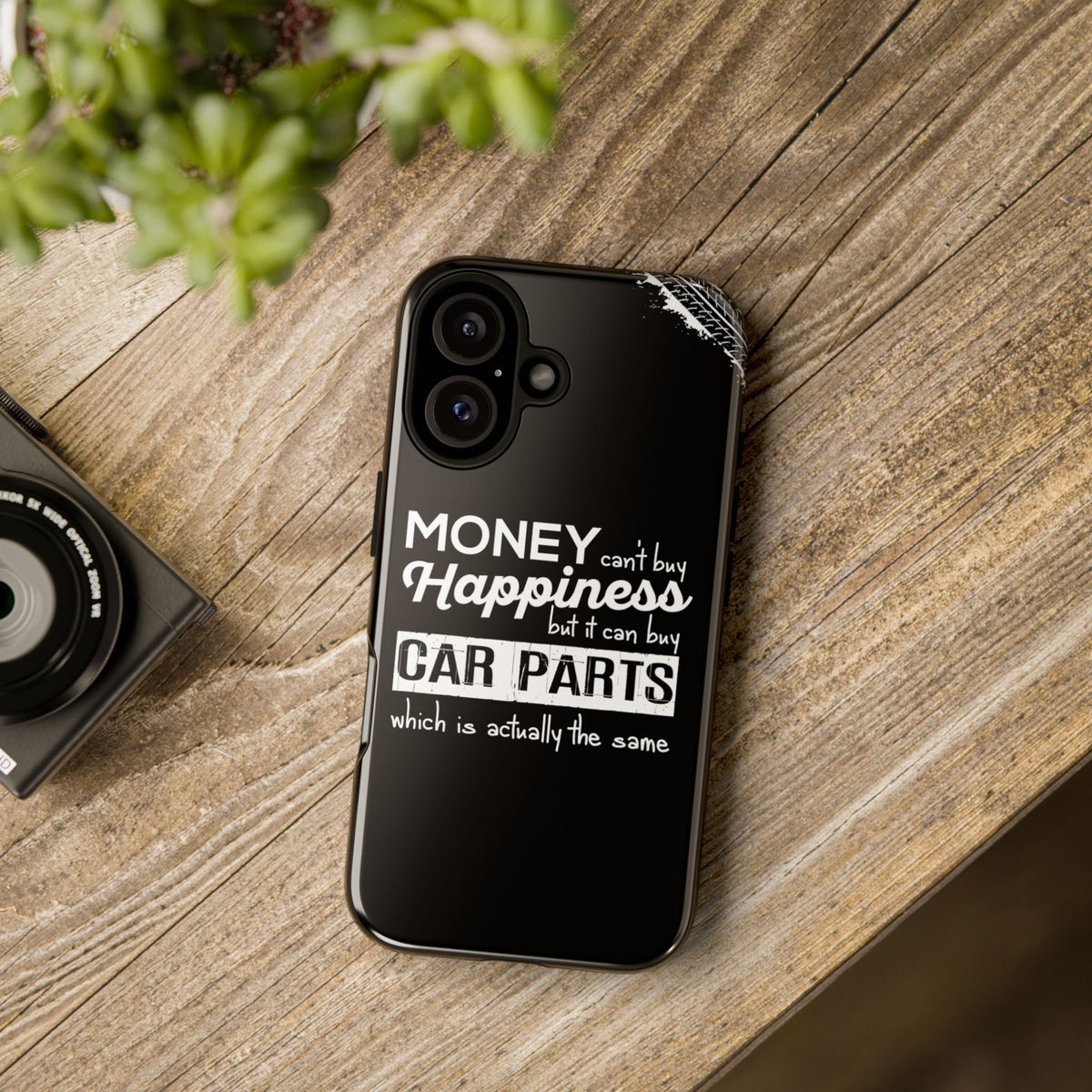 More Car Parts Equals Happiness Tough Phone Case | Car Enthusiast Gift