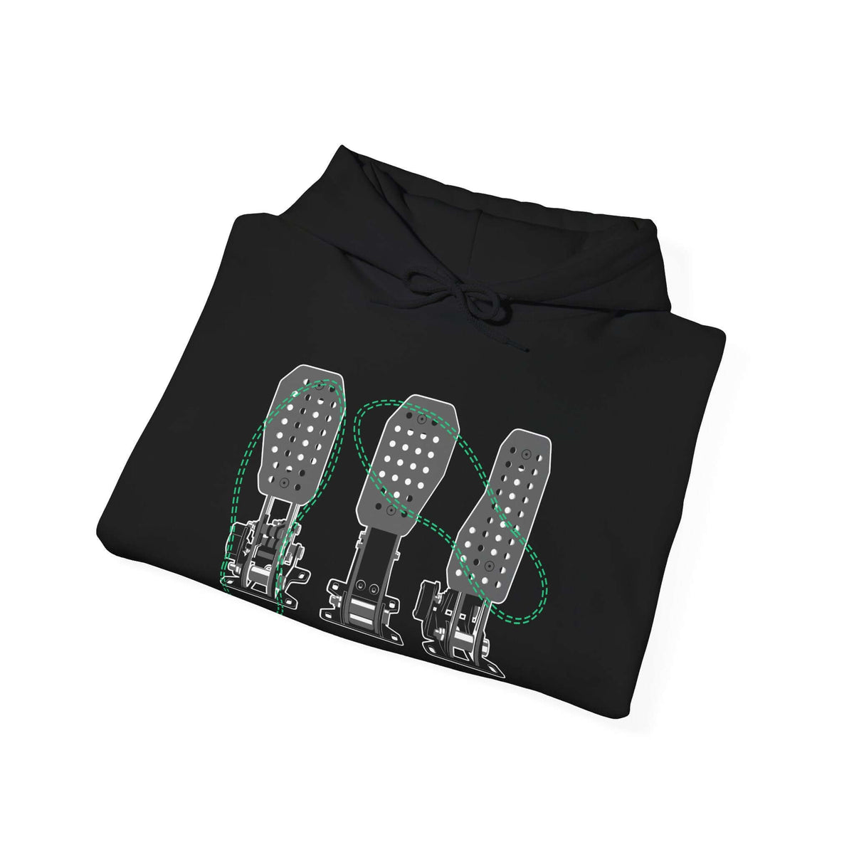 Racing Pedals hoodie - sim racing car enthusiast gift