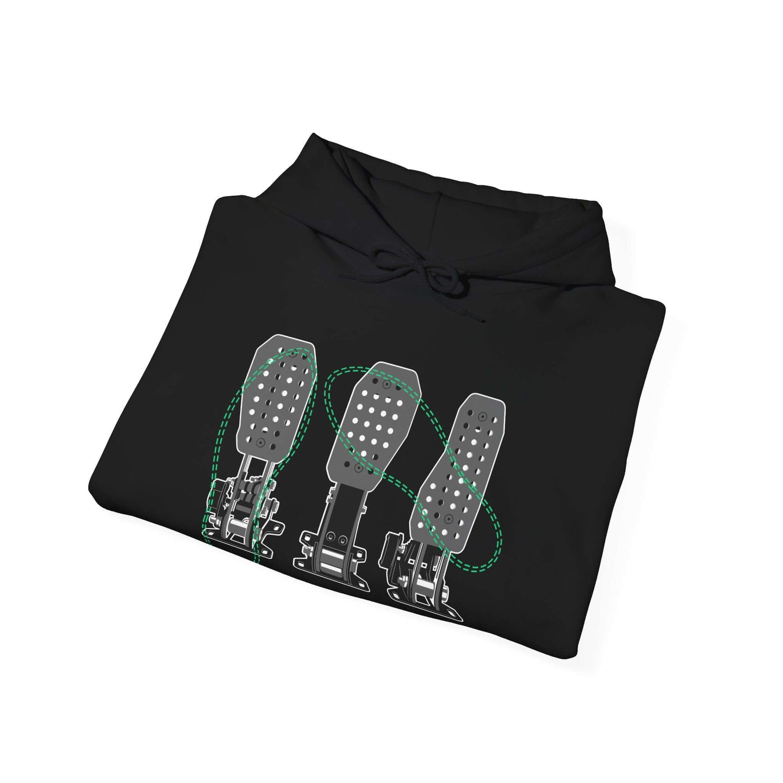 Racing Pedals hoodie - sim racing car enthusiast gift