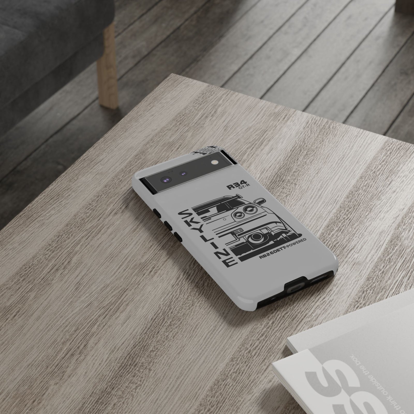 R34 Skyline GTR BNR34 Godzilla Tough Phone Case | JDM Car Gift
