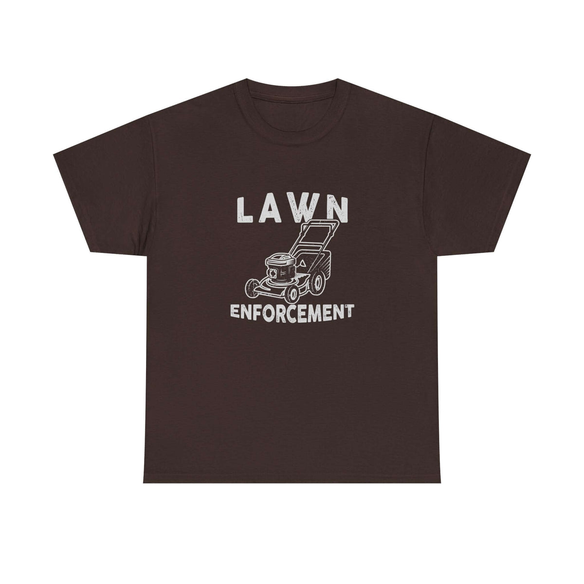 Man wearing Lawn Enforcement T-Shirt shirt - car enthusiast gift