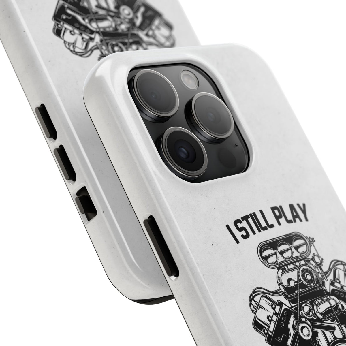 I Still Play with Blocks Engine Swap Tough Phone Case | Car Mechanic Gift