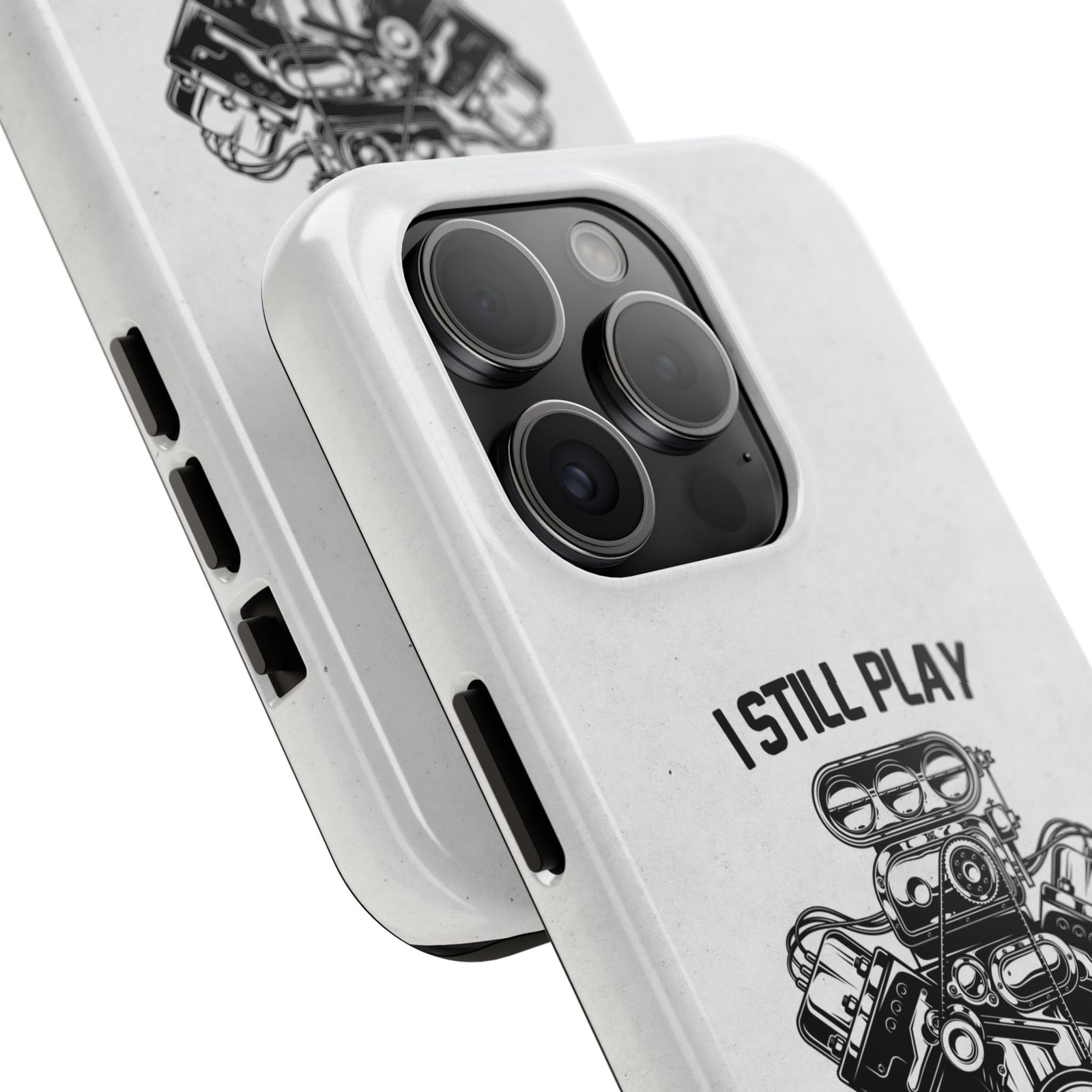 I Still Play with Blocks Engine Swap Tough Phone Case | Car Mechanic Gift