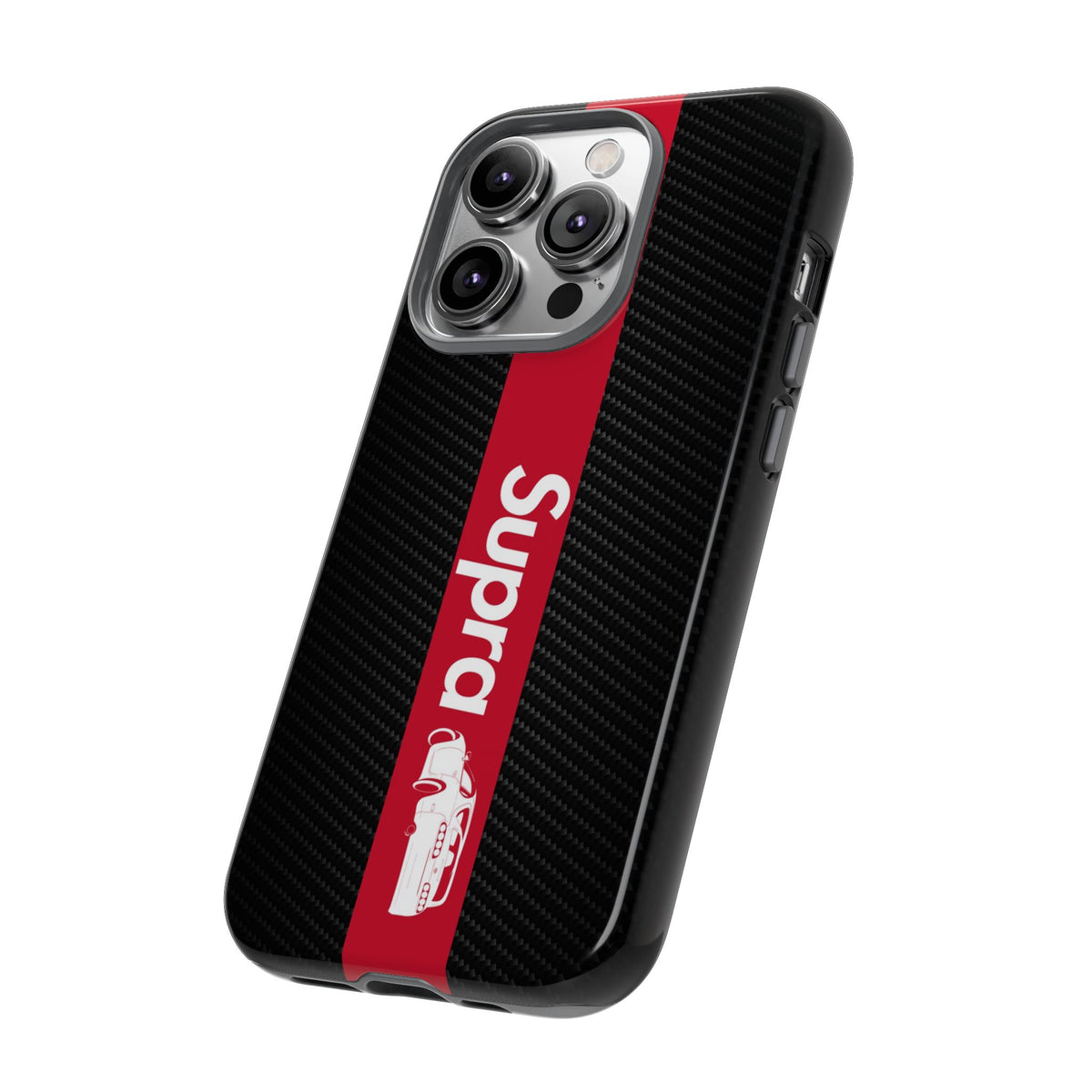 JDM Style Design Tough Phone Case - iPhone 16 Pro Max, glossy, camera cutout close-up