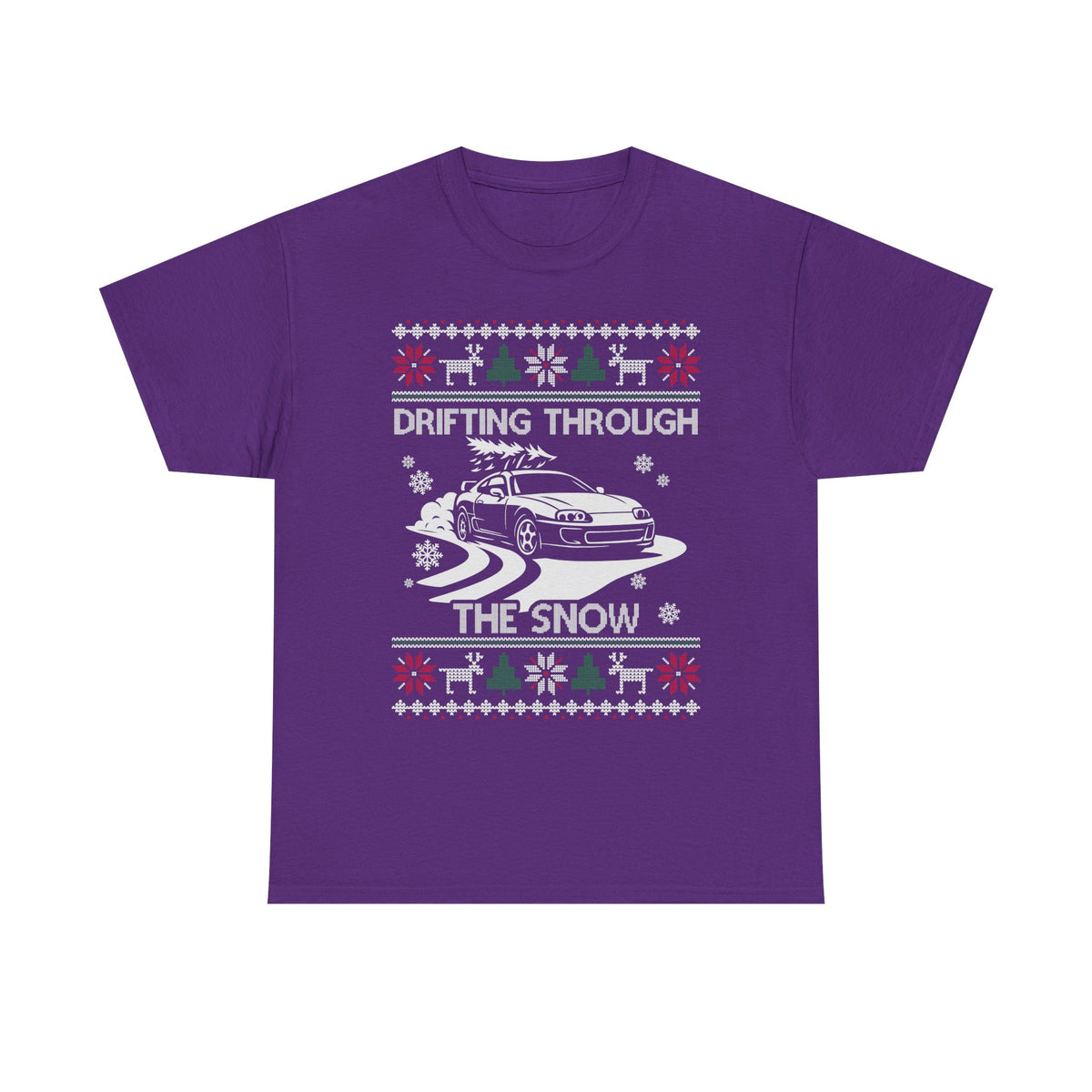 Christmas Drift Car T-Shirt