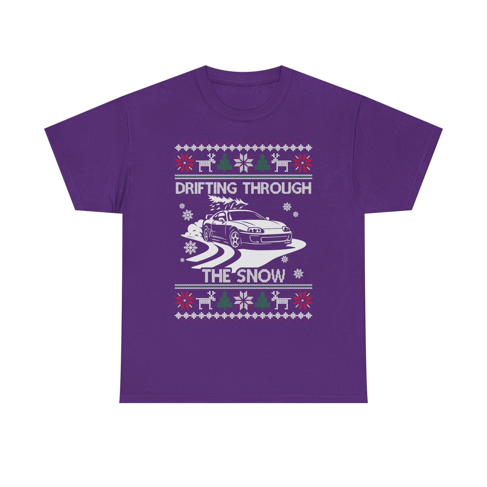 Christmas Drift Car T-Shirt