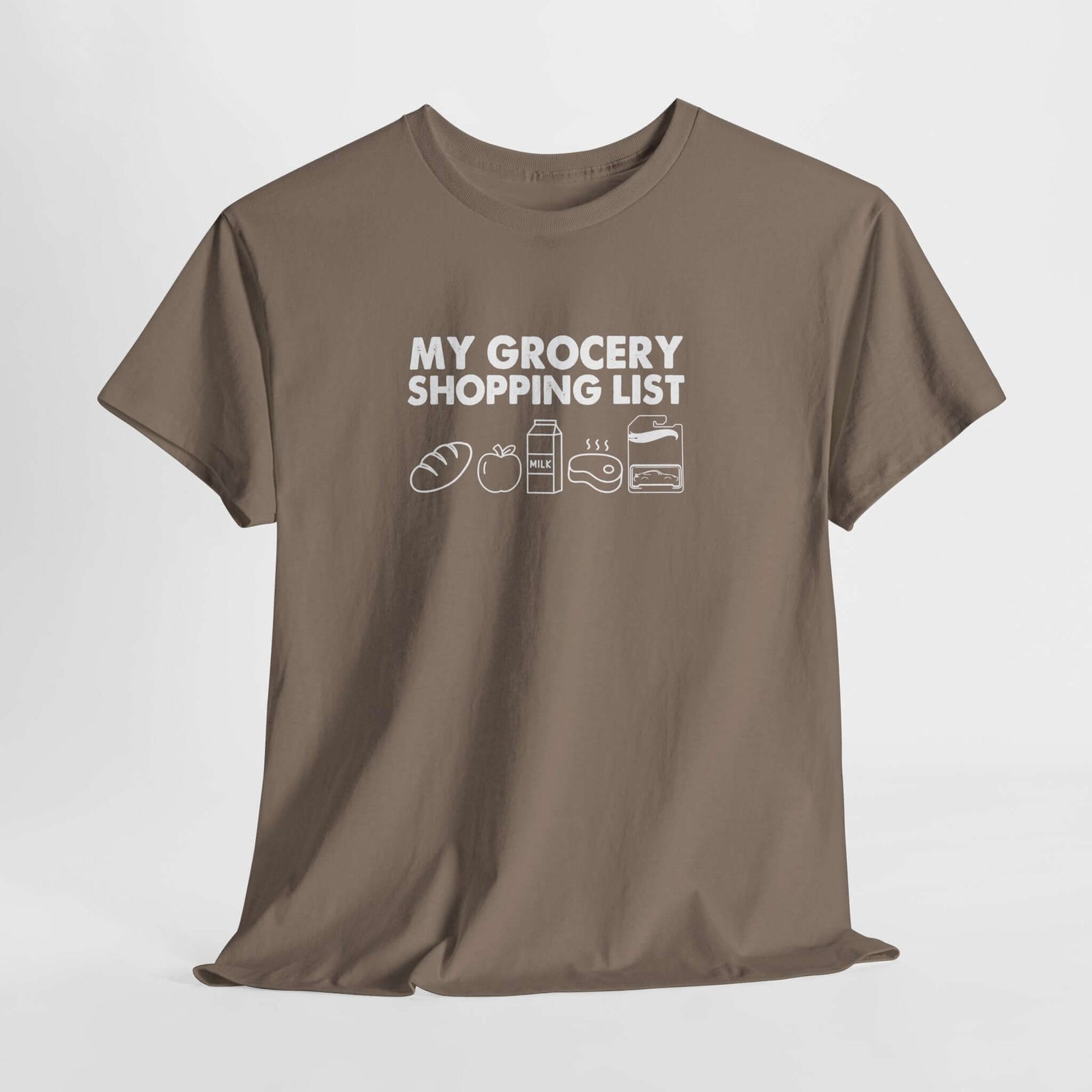 My Grocery Shopping List T-Shirt - Funny Diecast Collector Shirt