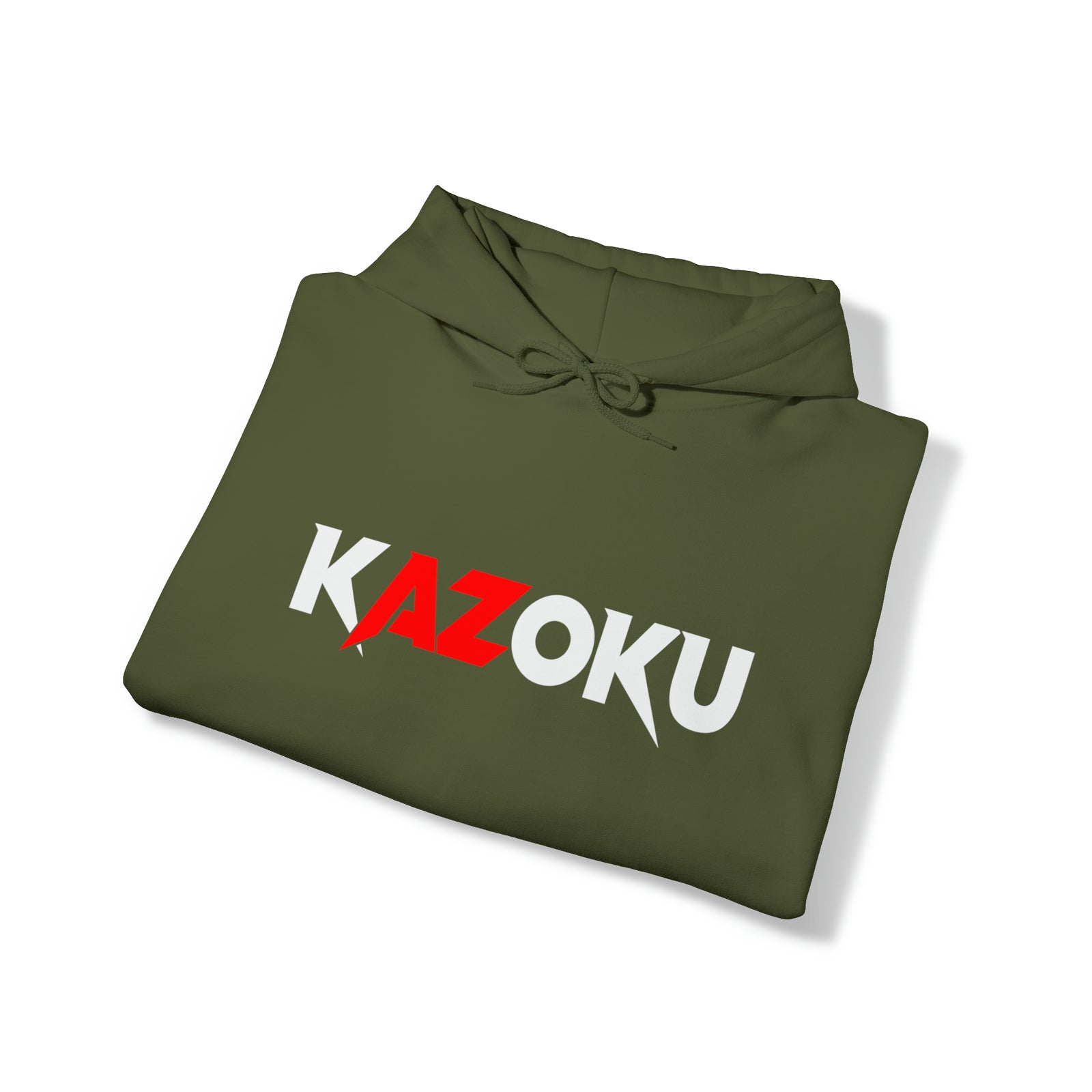 KAZOKU Hoodie Red - Design 2