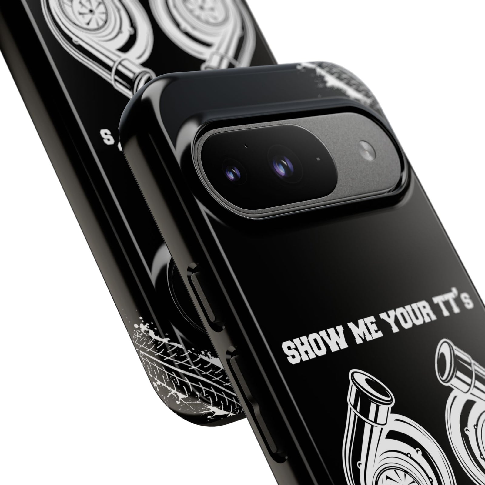Show Me Your TTs Twin Turbo Tough Phone Case | Funny Car Guy Gift