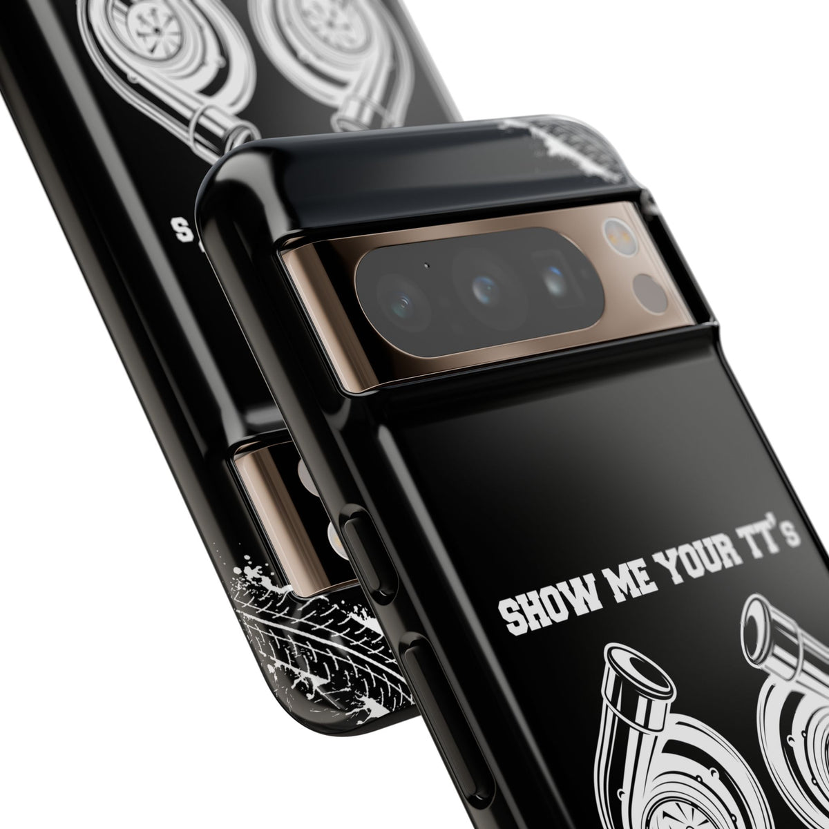 Show Me Your TTs Twin Turbo Tough Phone Case | Funny Car Guy Gift