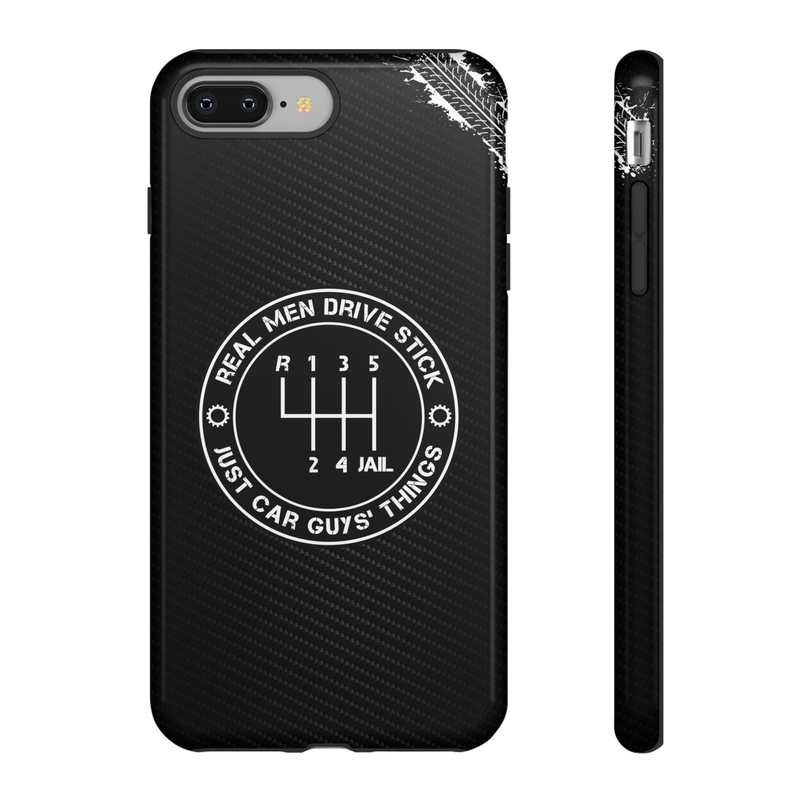 Real Men Drive Stick Manual Transmission Tough Phone Case | Car Guy Gift