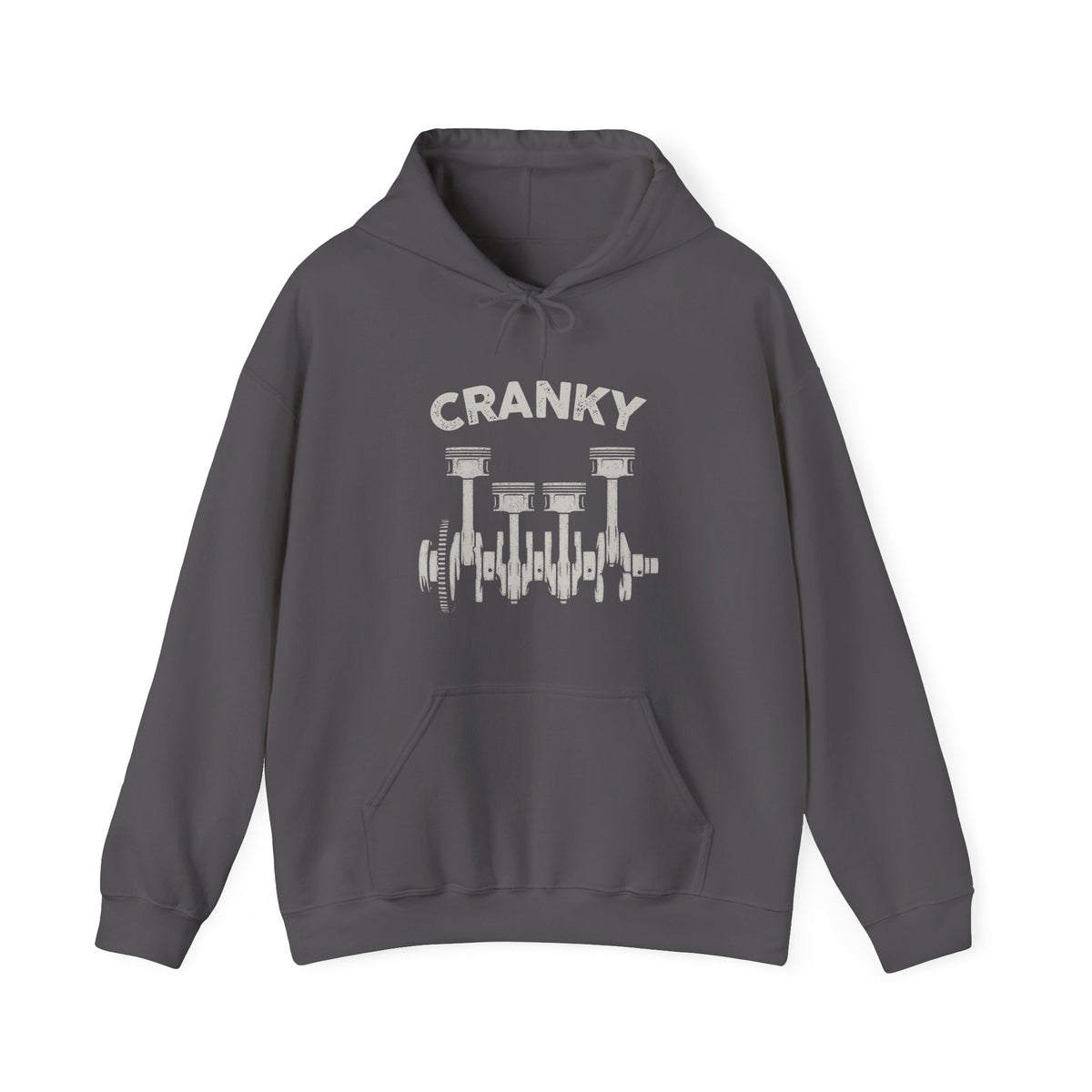 Cranky Mechanic Hoodie - funny car guy sweatshirt
