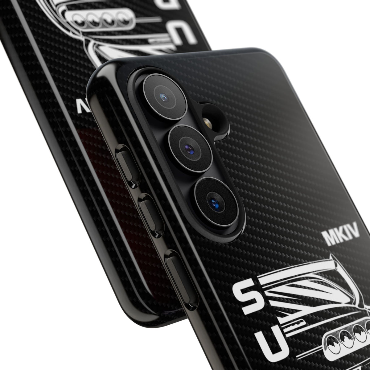JDM Back View Tough Phone Case - Samsung Galaxy S26, glossy, camera cutout close-up