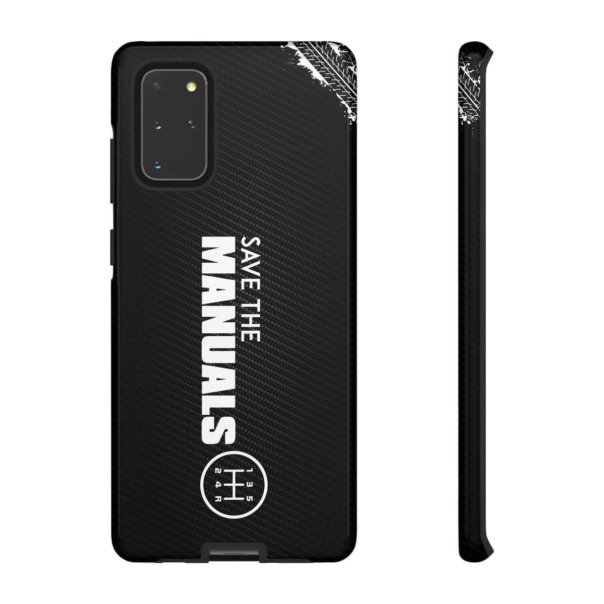 Save The Manuals Tough Phone Case | Manual Transmission Car Guy Gift