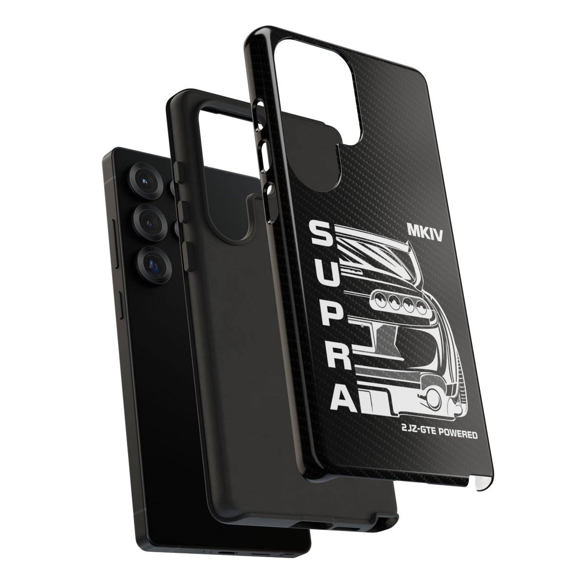 JDM Back View Tough Phone Case - Samsung Galaxy S25 Ultra, glossy, dual-layer protection