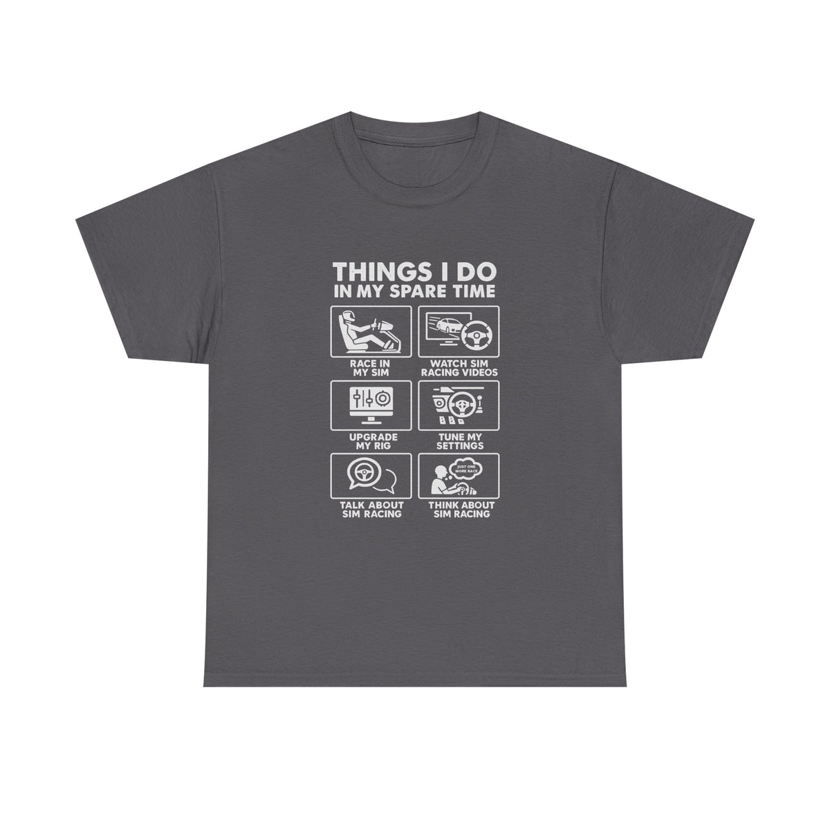 SIM Racing spare time shirt - sim racing gift tee