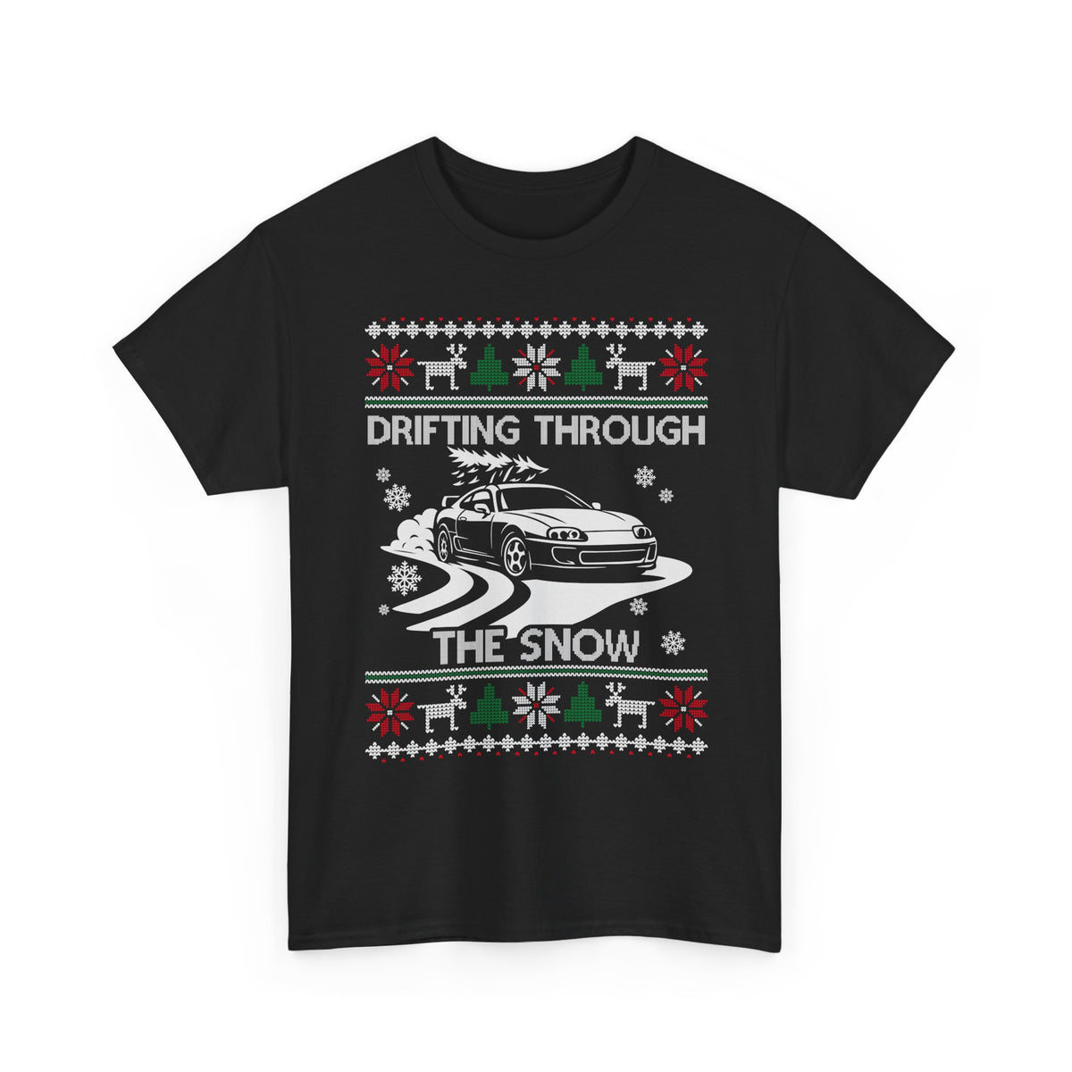 Christmas Drift Car T-Shirt