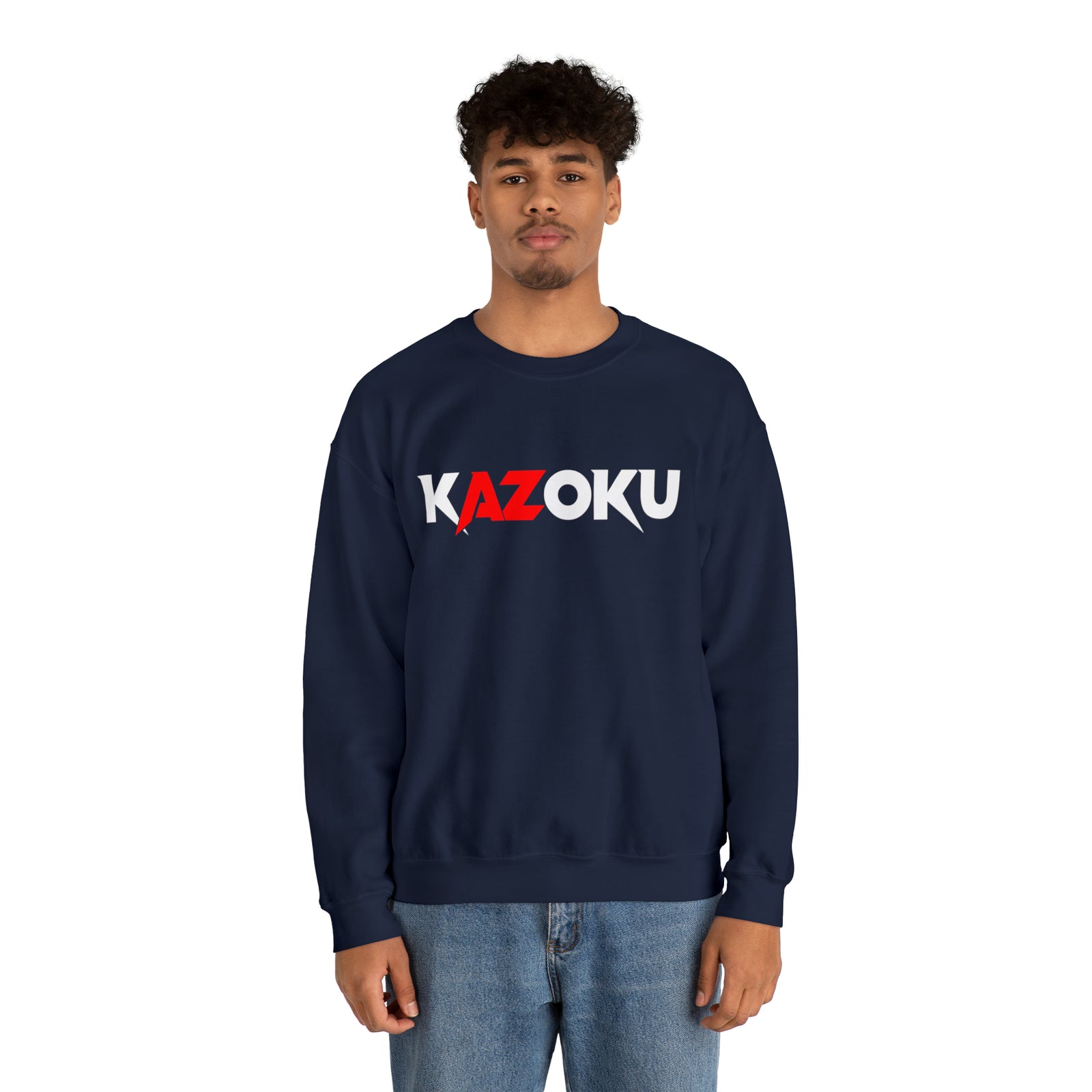 KAZOKU Sweatshirt Red - Design 2