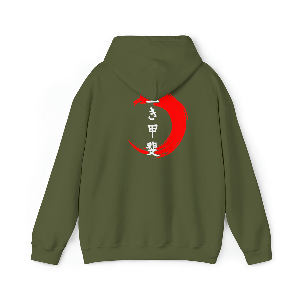 KAZOKU Hoodie Red - Design 2