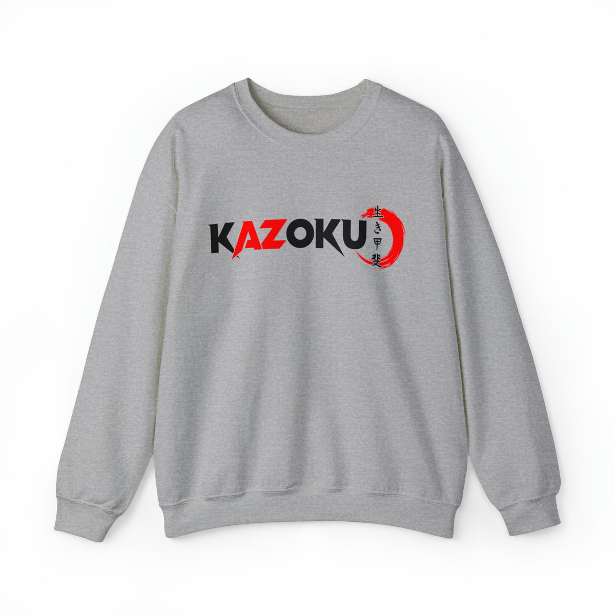 KAZOKU Sweatshirt Red - Design 1