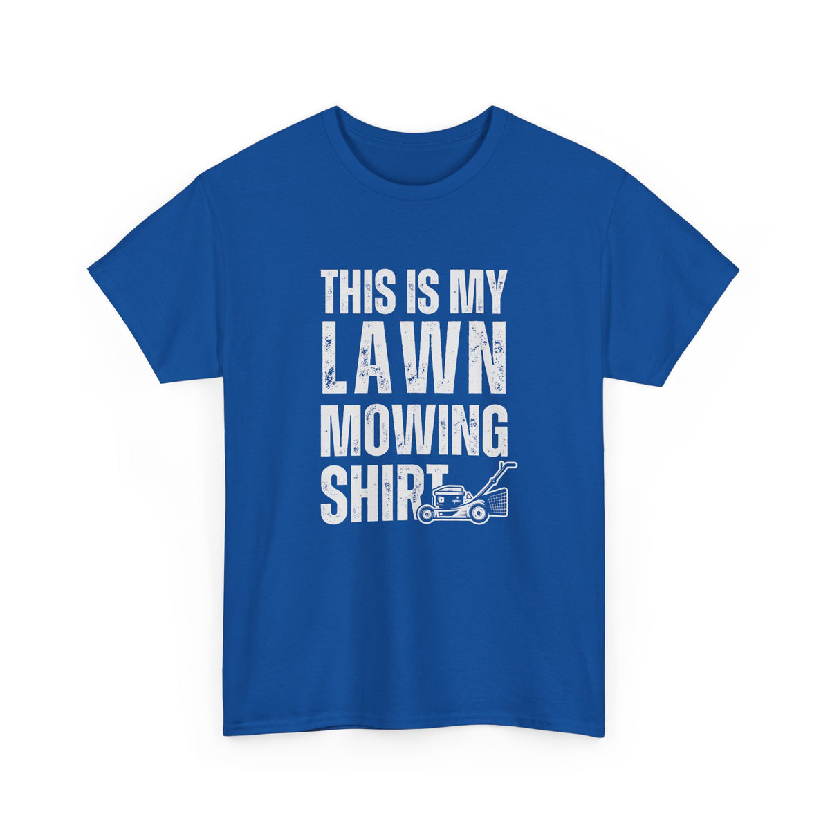 This Is My Lawn Mowing Shirt | Funny Yard Work Tee
