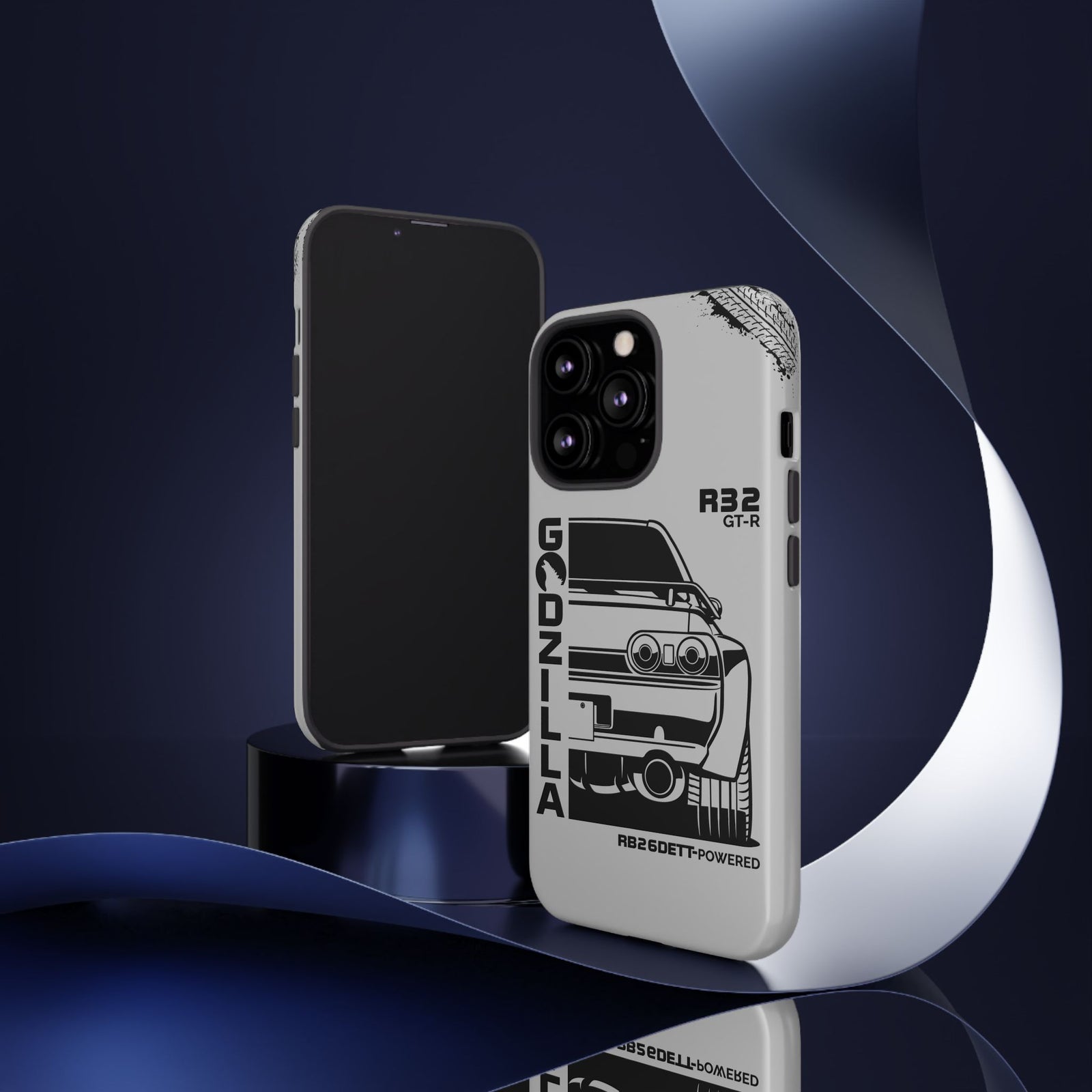 R32 Skyline GTR BNR32 Godzilla Tough Phone Case | JDM Car Gift
