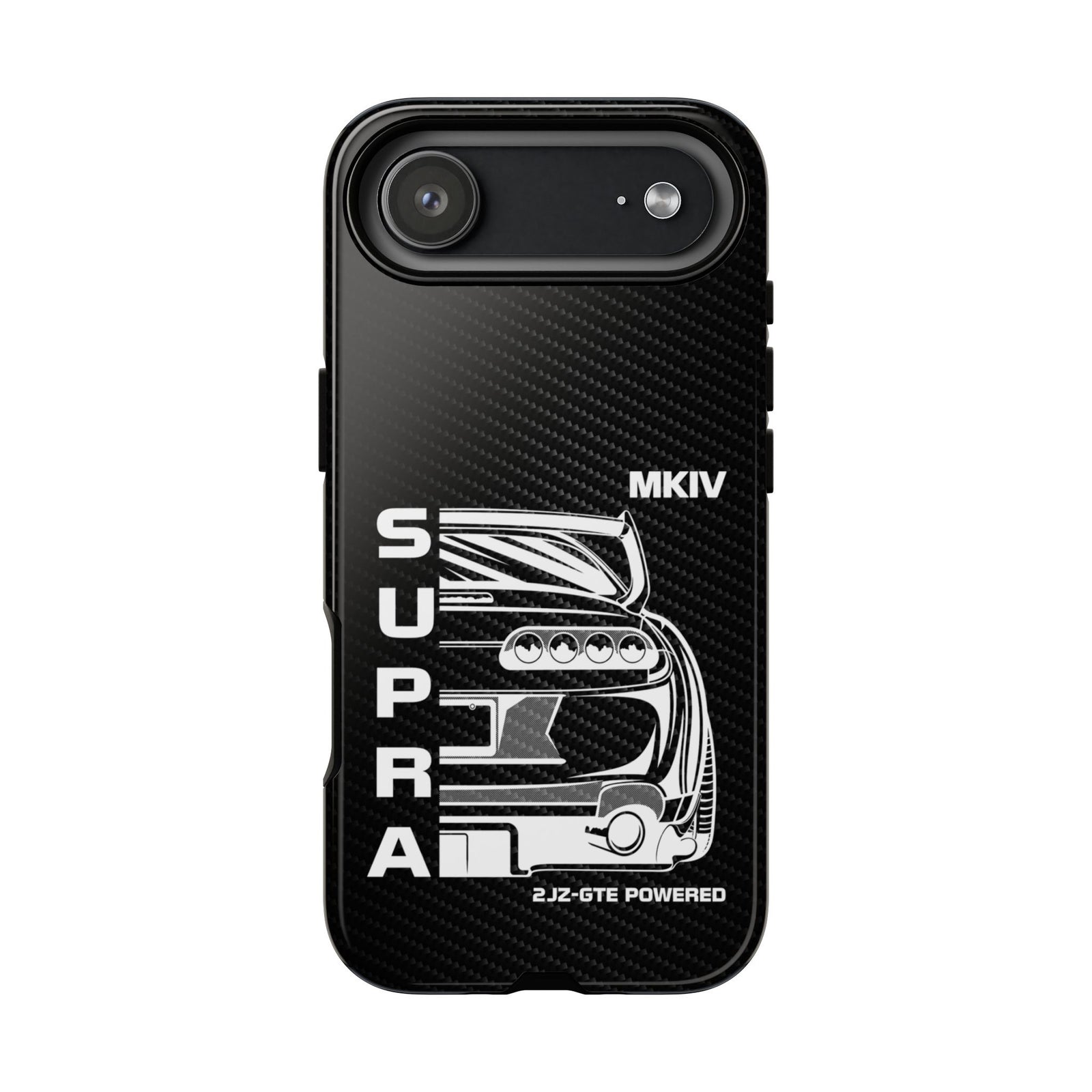 JDM Back View Tough Phone Case - iPhone 17 Air, glossy, front view