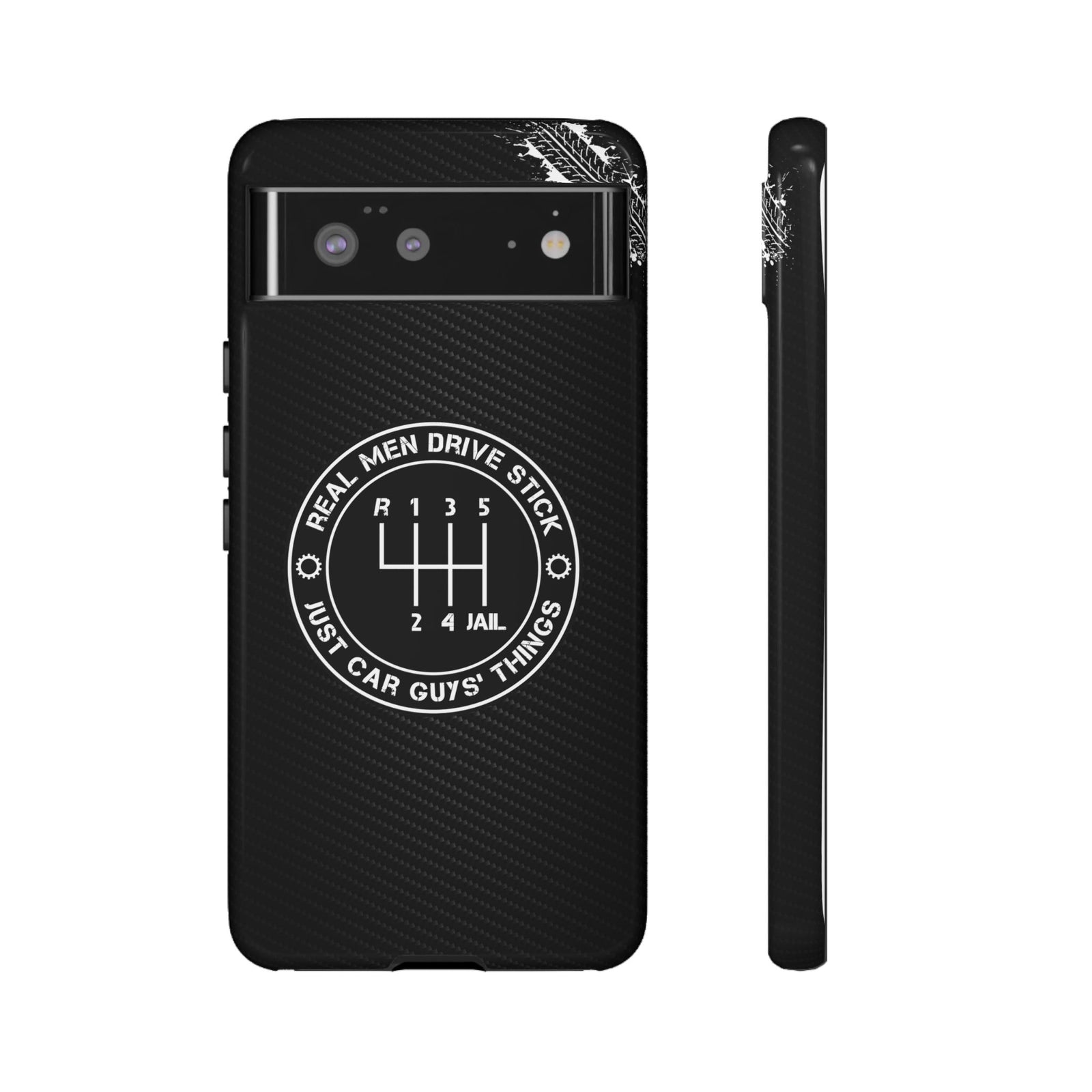 Real Men Drive Stick Manual Transmission Tough Phone Case | Car Guy Gift