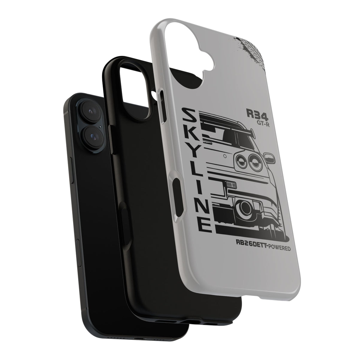 R34 Skyline GTR BNR34 Godzilla Tough Phone Case | JDM Car Gift