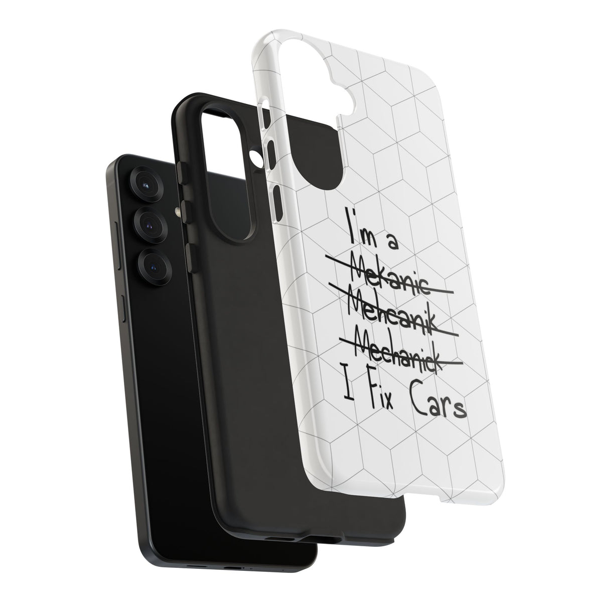 Mechanic I Fix Cars Funny Tough Phone Case | Car Guy Gift
