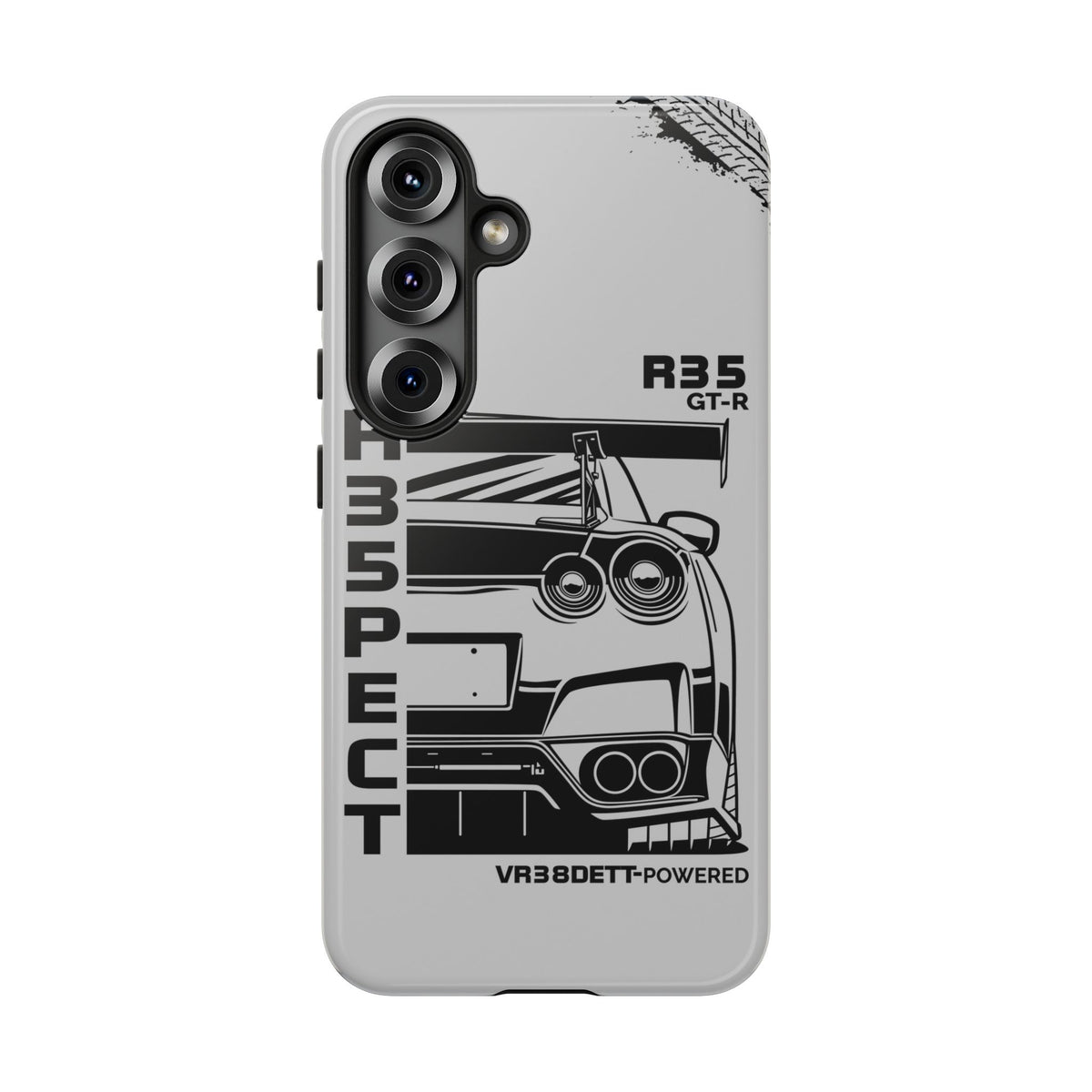 JDM Front View Tough Phone Case - Samsung Galaxy S25, glossy, front view