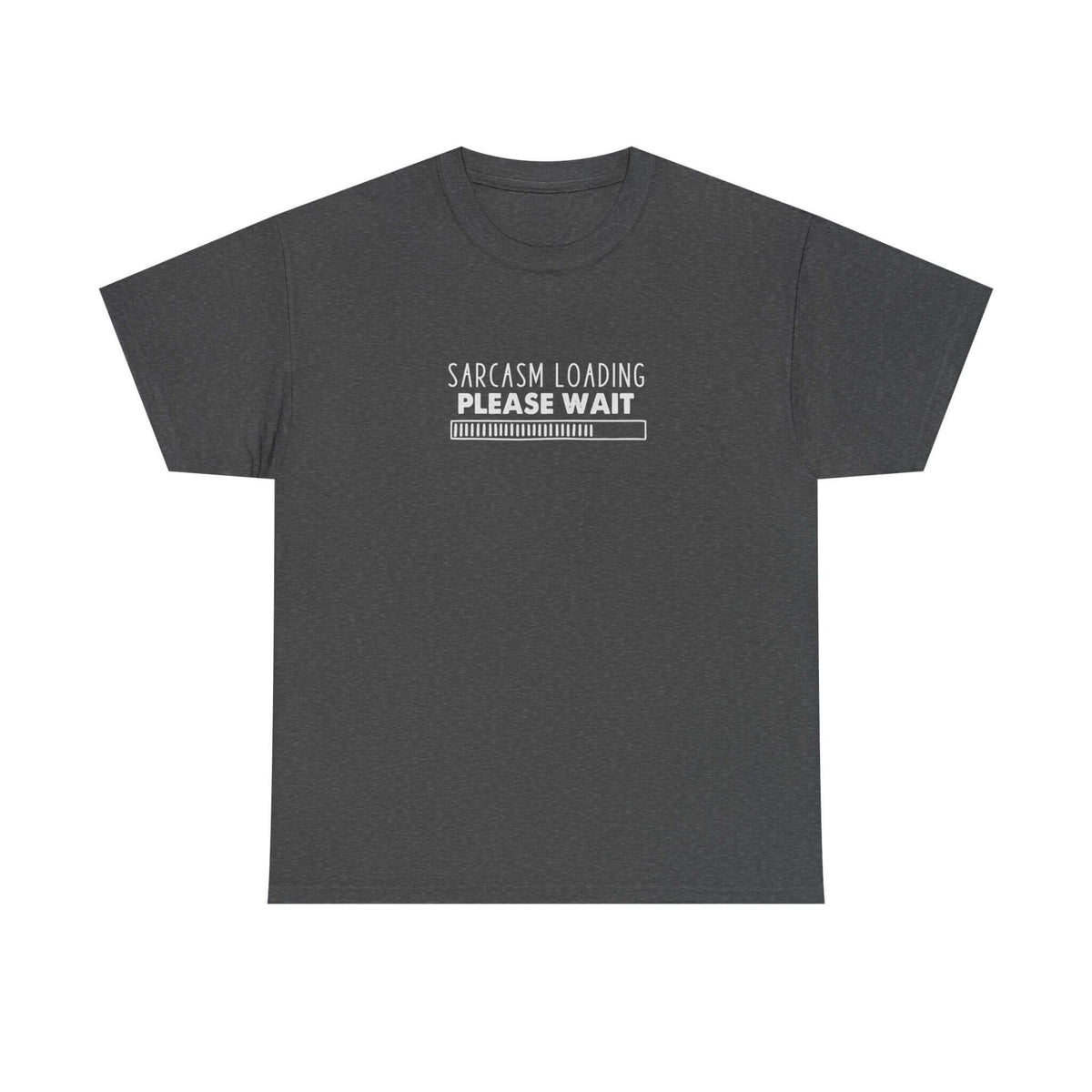 Sarcasm loading graphic tee - car guy humor shirt for petrolheads