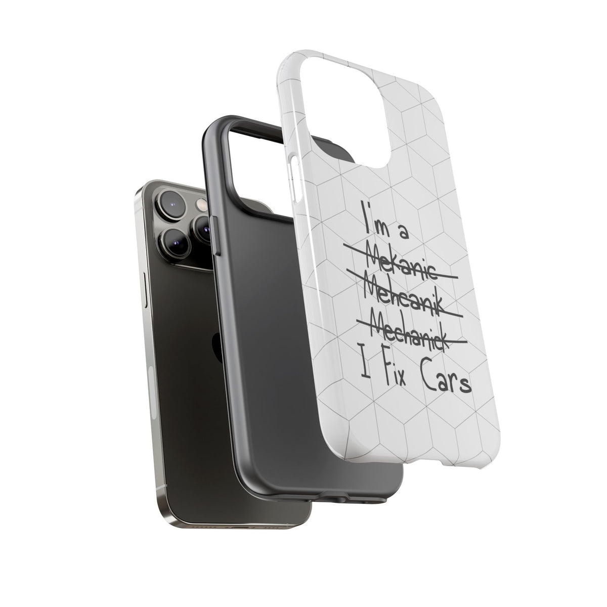 Mechanic I Fix Cars Funny Tough Phone Case | Car Guy Gift