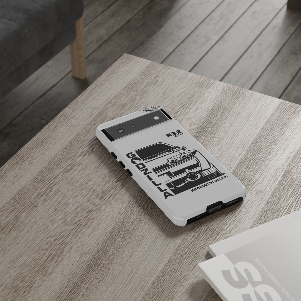 R32 Skyline GTR BNR32 Godzilla Tough Phone Case | JDM Car Gift