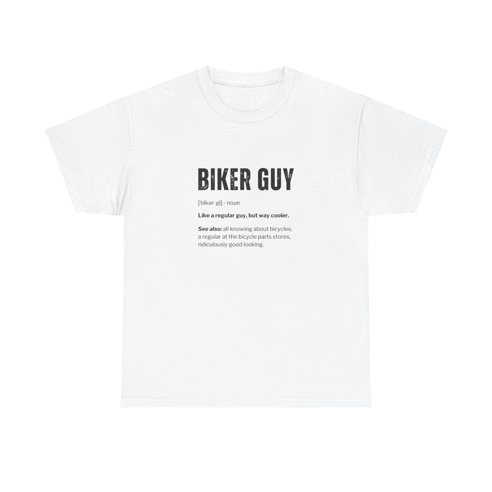 Cyclist Definition funny t-shirt - gift for cycling enthusiasts and bike lovers