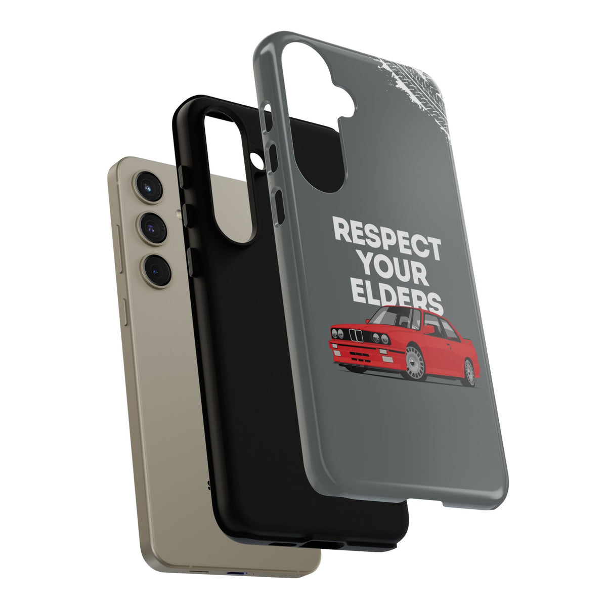 E30 M3 Respect Your Elders Tough Phone Case | Classic Car Guy Gift