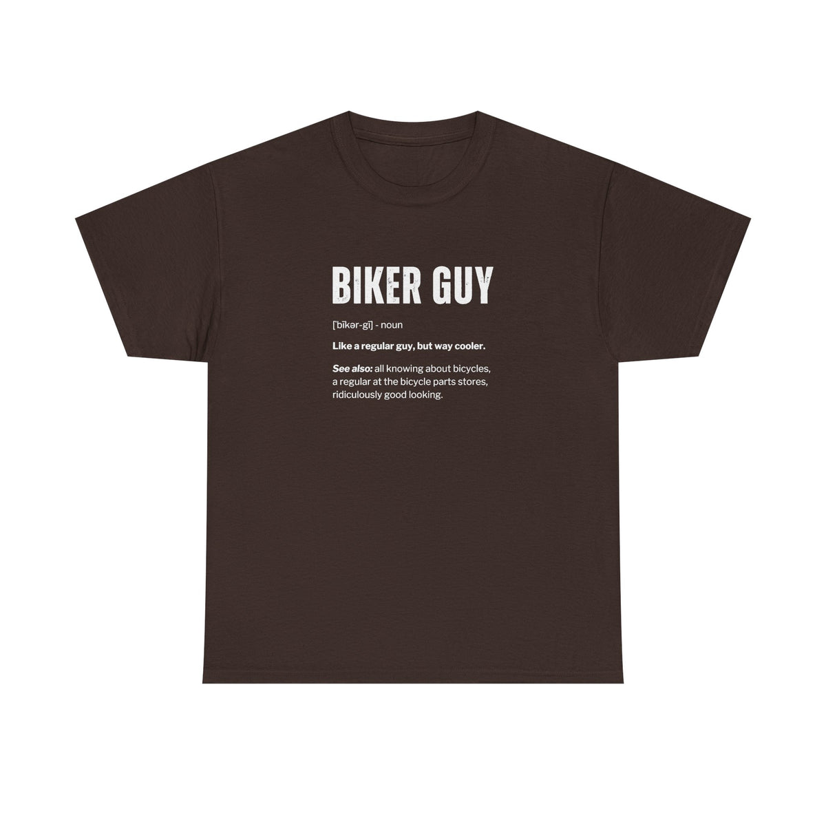 Funny cyclist gift t-shirt - dictionary definition of cyclist design