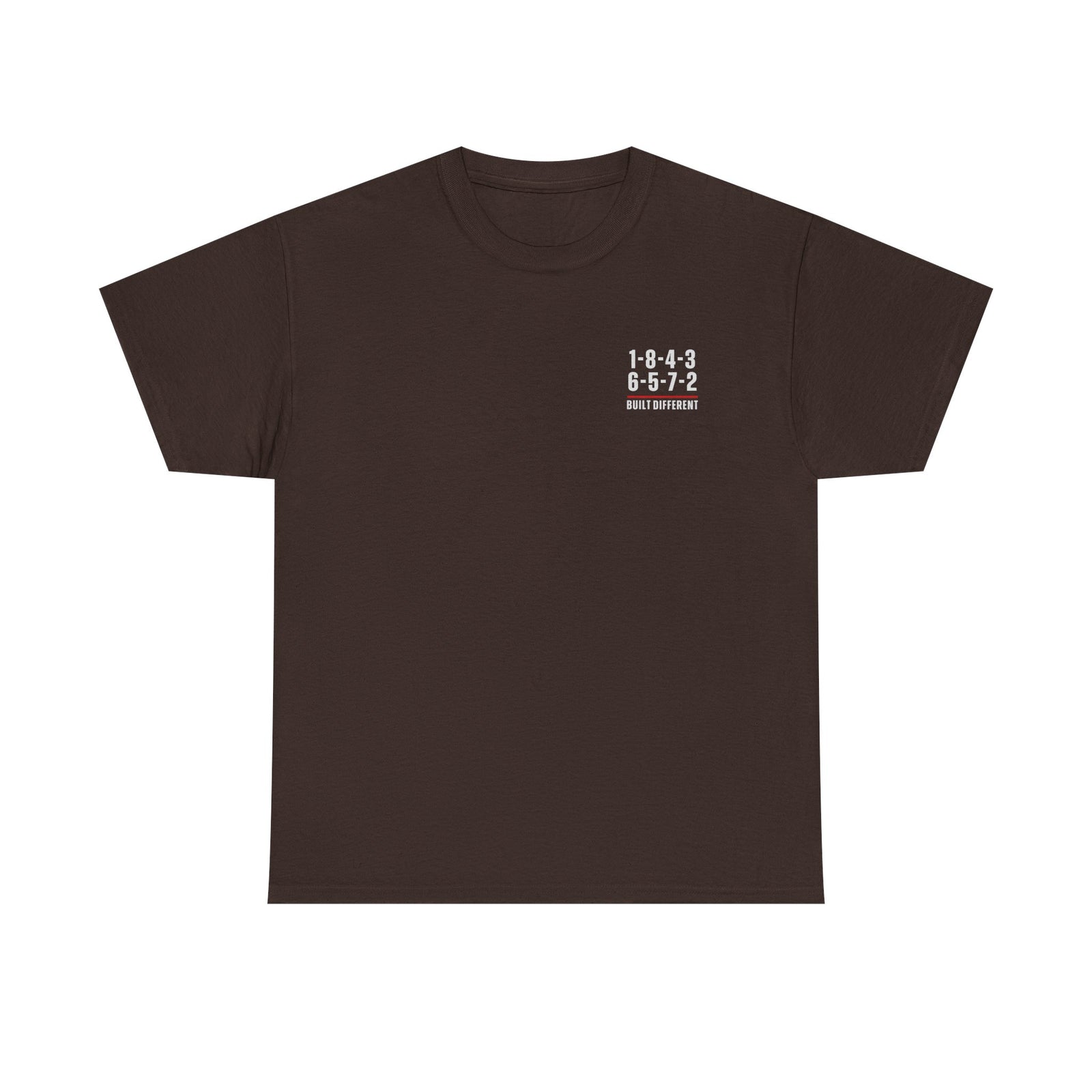 Built Different V8 Firing Order T-Shirt - muscle car tee