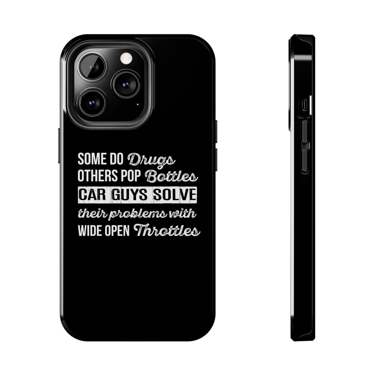 Car Guys Problems Funny Tough Car Phone Case | Car Enthusiast Gift