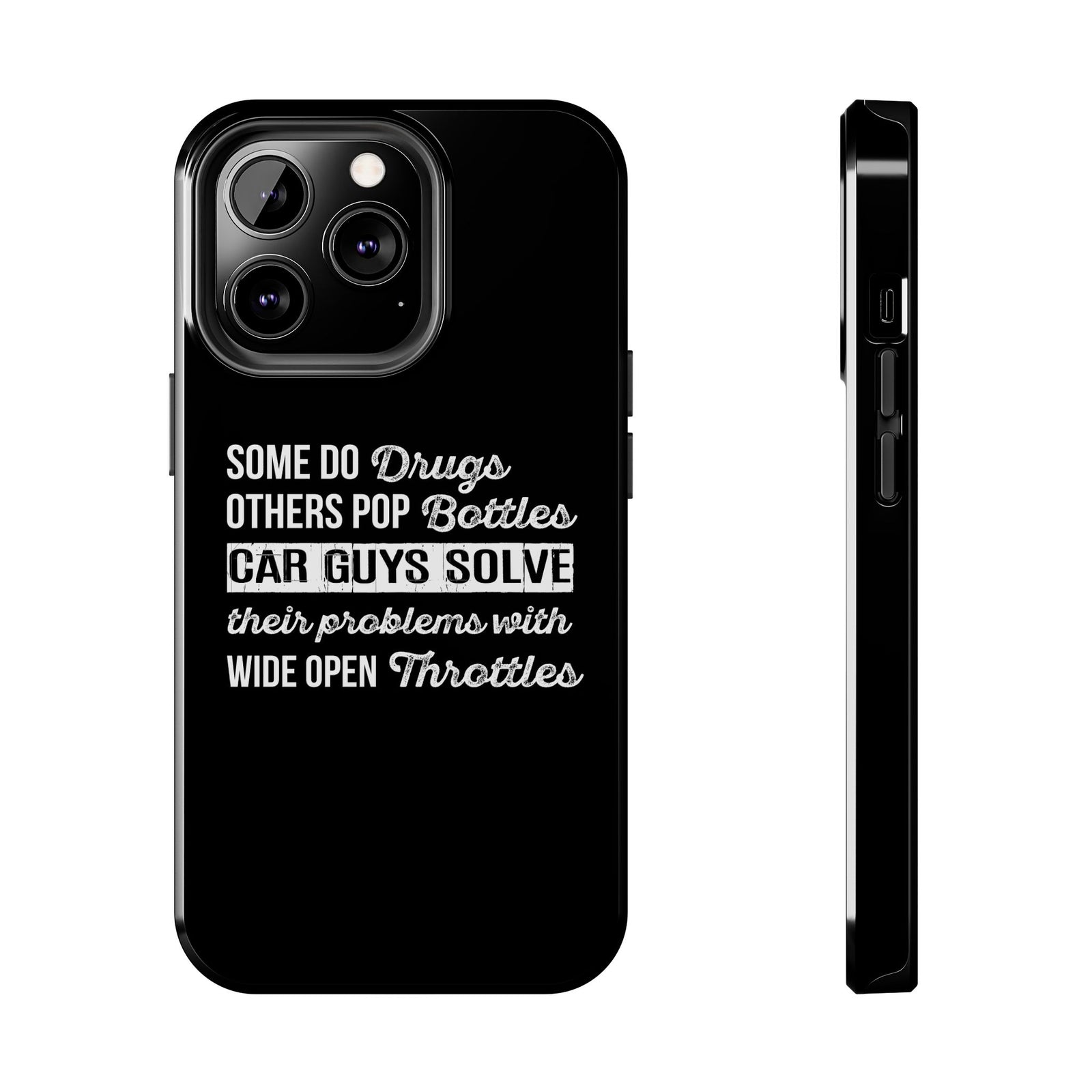 Car Guys Problems Funny Tough Car Phone Case | Car Enthusiast Gift