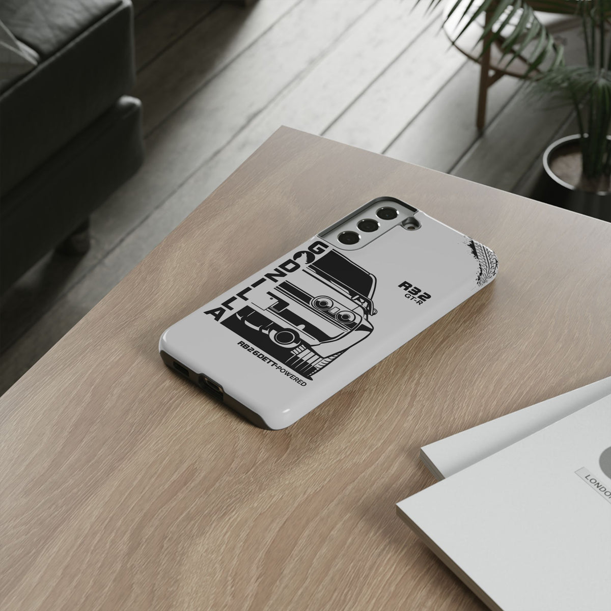 R32 Skyline GTR BNR32 Godzilla Tough Phone Case | JDM Car Gift