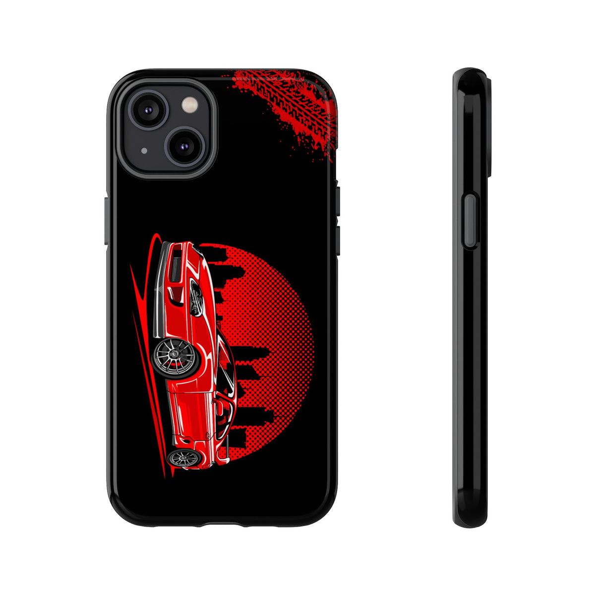 MKIV A80 Supra 2JZ Red City Tough Phone Case | JDM Car Guy Gift