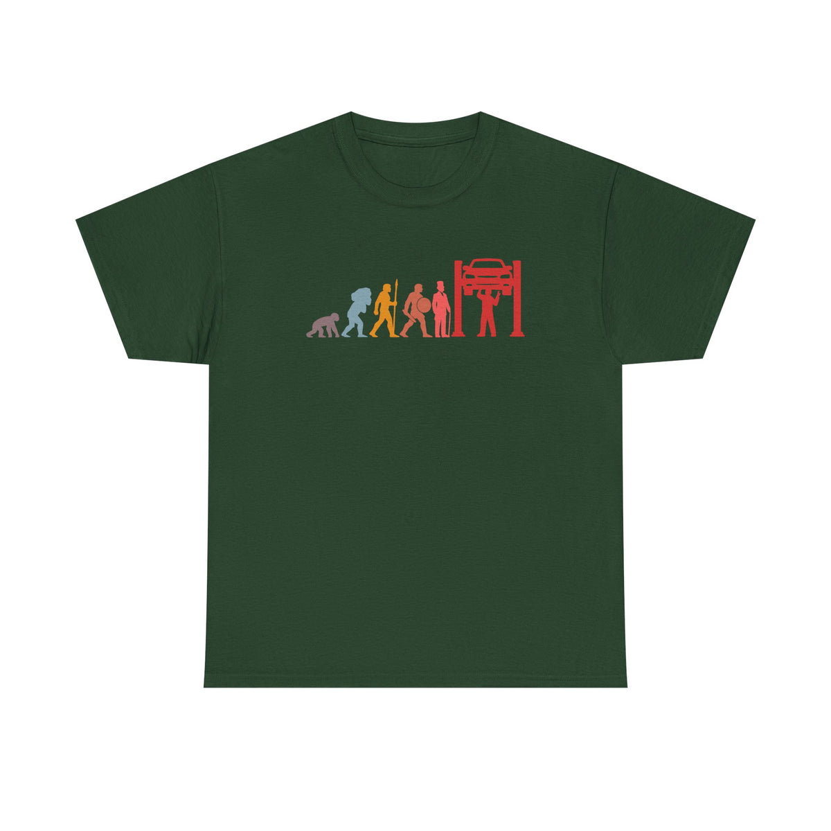 Evolution of a Mechanic Funny T-Shirt